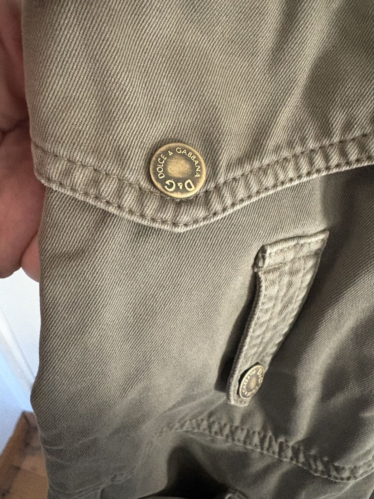 Dolce & Gabbana Dolce and Gabbana Vintage Olive Cargo Pants Size US 34 / EU 50 - 4 Thumbnail