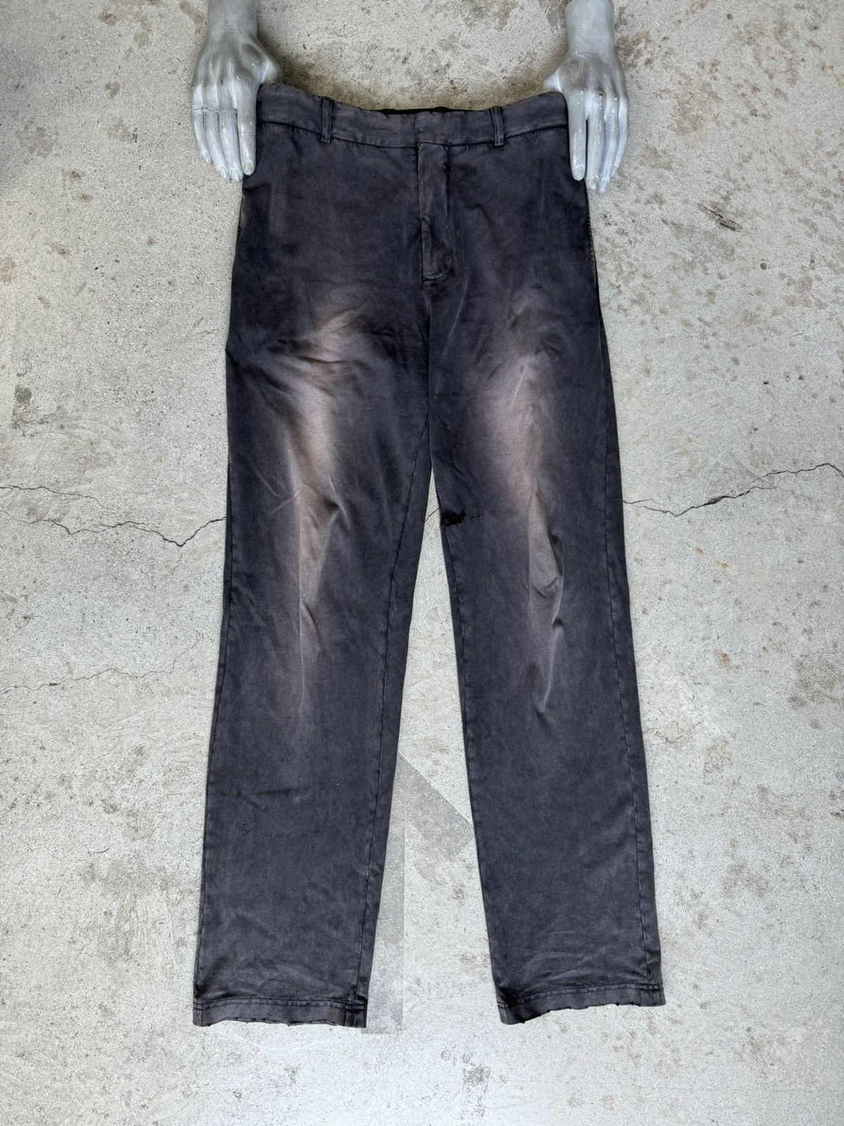 Balenciaga BALENCIAGA JERSEY PANT TROUSERS Size US 30 / EU 46 - 1 Thumbnail