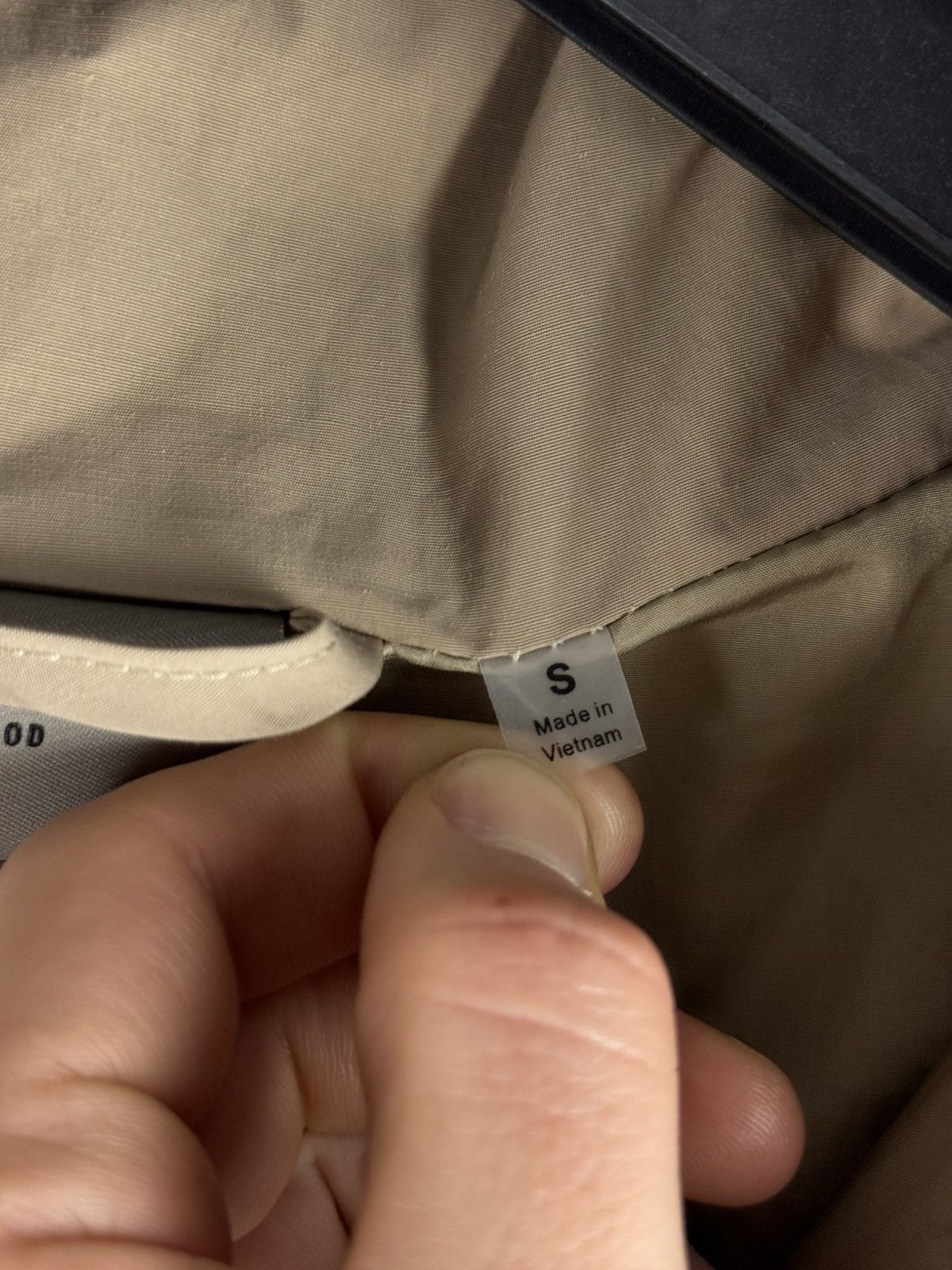 Fear of God Fear of God Essentials Puffer Jacket Cement Size US S / EU 44-46 / 1 - 7 Thumbnail