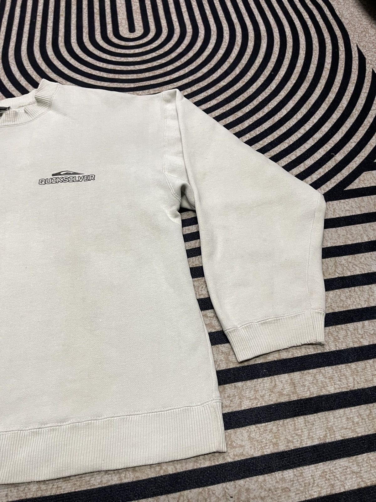 Quicksilver 90s QUIKSILVER DISTRESSED BIG LOGO HOODIE Size US M / EU 48-50 / 2 - 5 Thumbnail