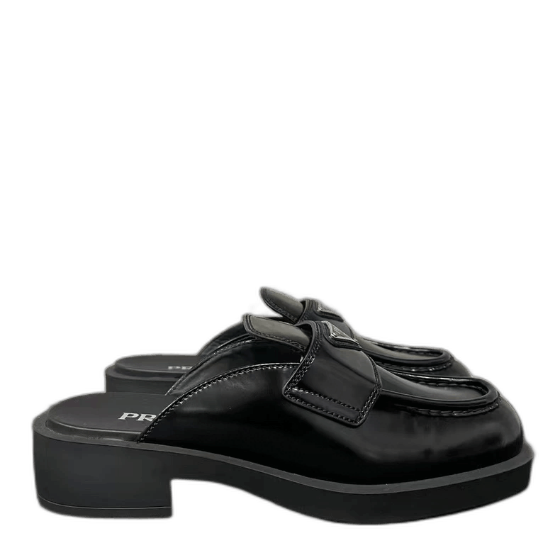 Prada Prada Triangular Logo Slip-On Shoes-yf Size US 7.5 / EU 40-41 - 1 Thumbnail