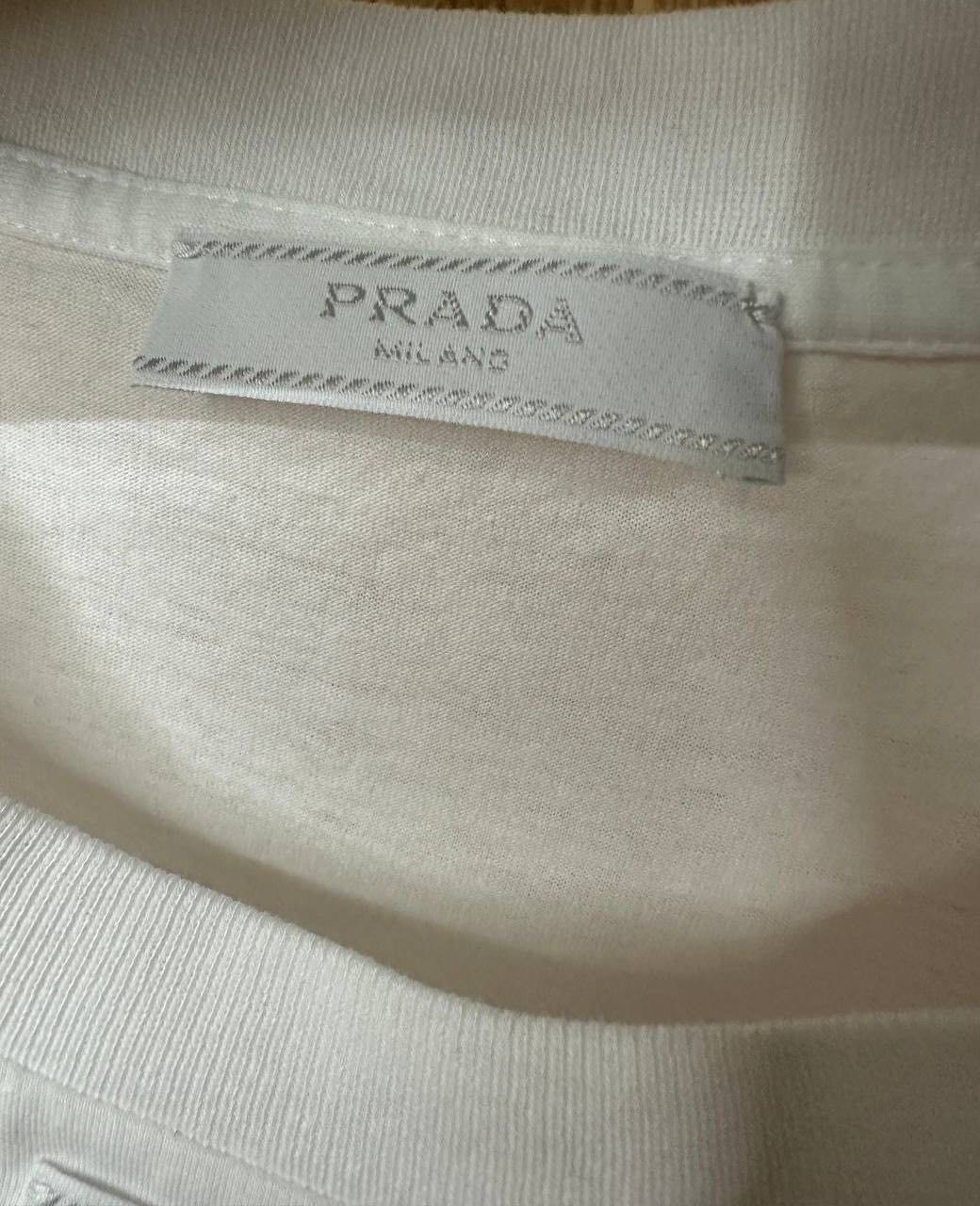 Prada Prada Milano T shirt luxury rare Size US L / EU 52-54 / 3 - 2 Thumbnail