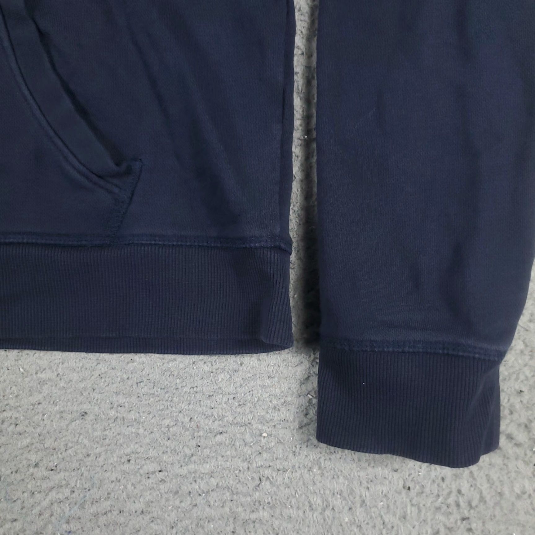 Tommy Hilfiger Tommy Hilfiger Hoodie Womens Medium Blue Full Zip Crop Sweatshirt Activewear Size M / US 6-8 / IT 42-44 - 4 Thumbnail