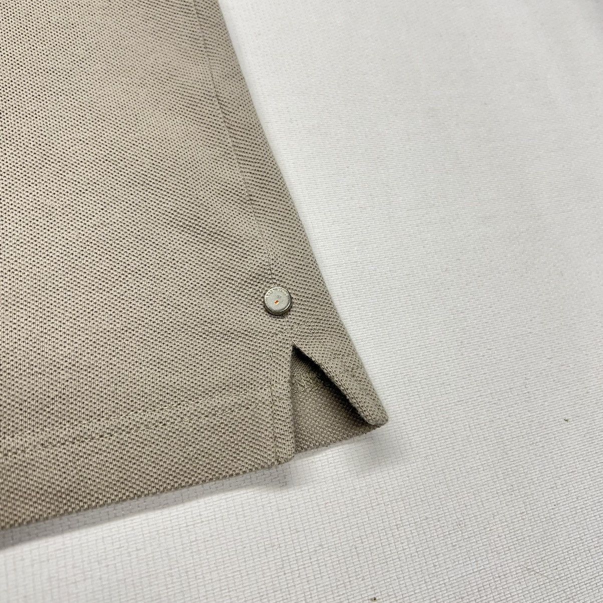 Hugo Boss Huge Boss Polo Beige Sport Embroidered Trooper Logo Y2K Size US L / EU 52-54 / 3 - 9 Thumbnail