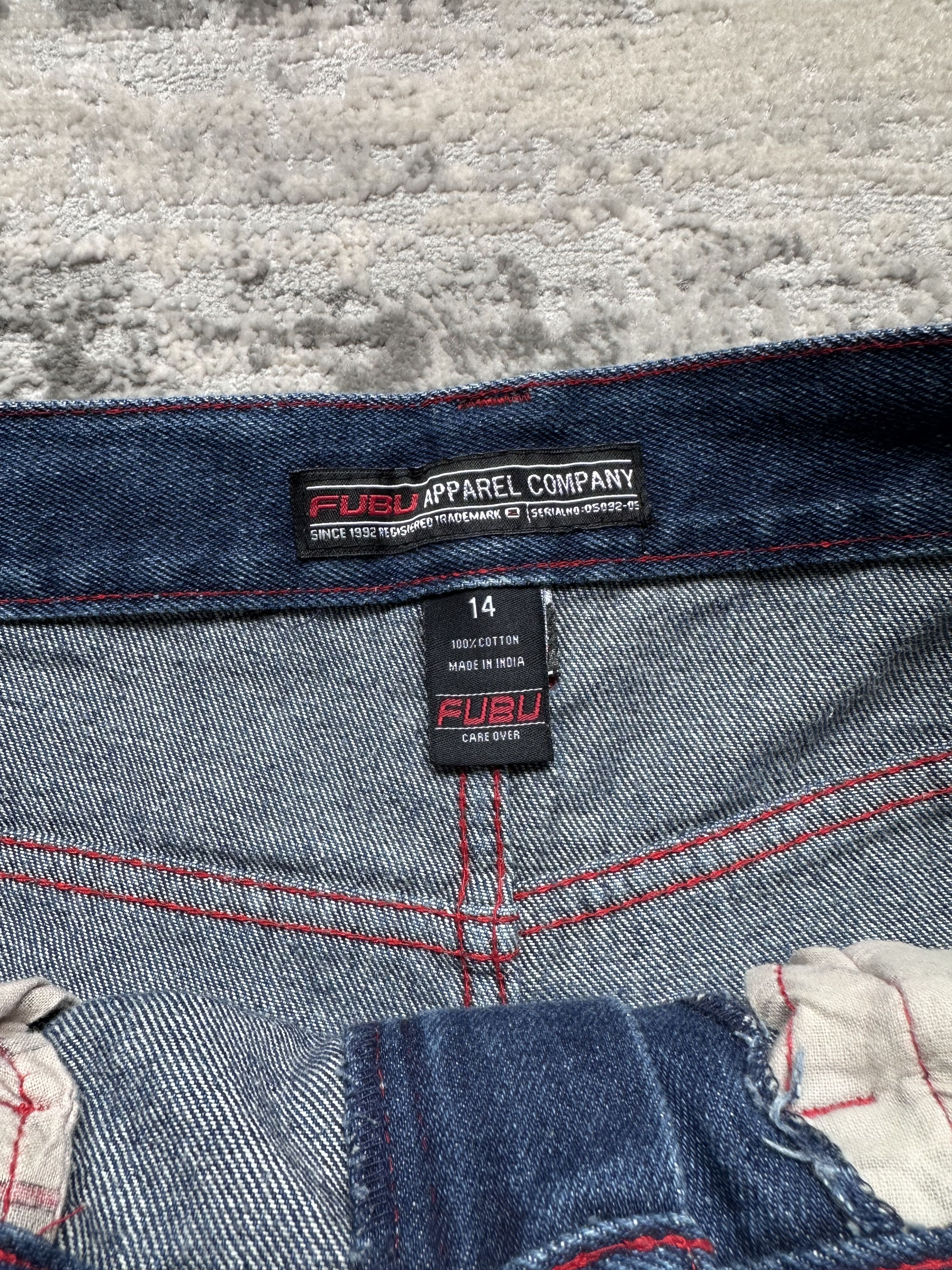 Fubu Fubu vintage double knee baggy jeans Size US 30 / EU 46 - 7 Thumbnail