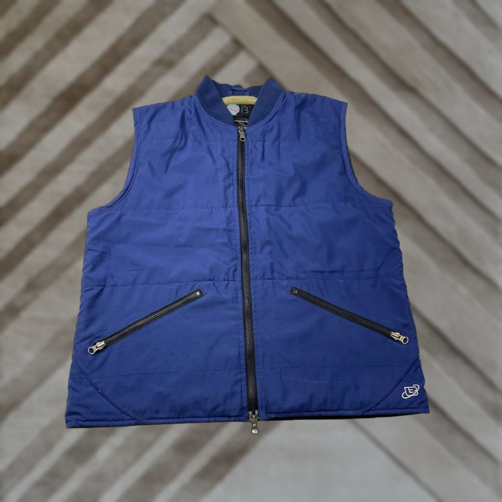 Burton VINTAGE Burton Snowboards Vest XS Blue Fleece Lined Zipper Ski Sports Men Mid-Length 90s Size US XS / EU 42 / 0 - 1 Thumbnail