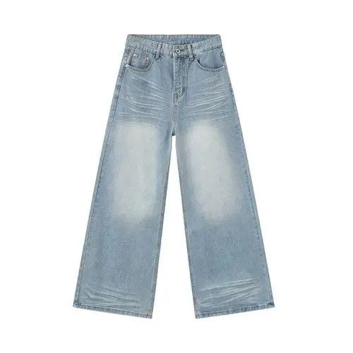 Jean Kuramochi x nen Blue Wide Leg Baggy Denim Jeans Size US 32 / EU 48 - 6 Thumbnail