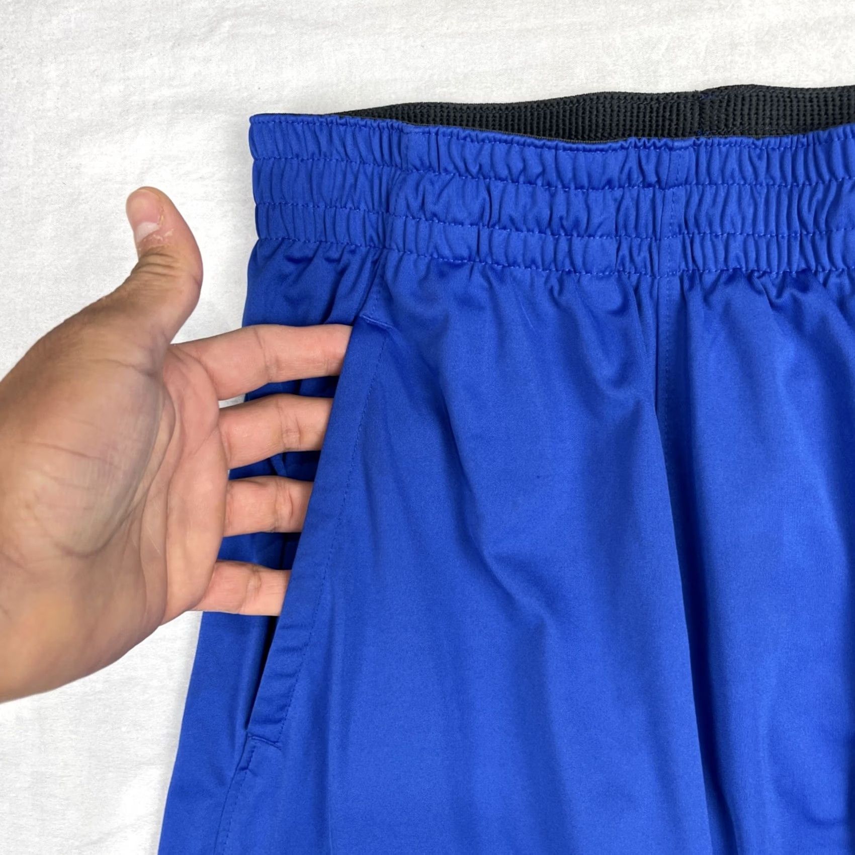 Jordan Brand Jordan Shorts Mens Small Blue Dri Fit Jumpman Basketball Baggy 865844-493 Size US 29 - 4 Thumbnail