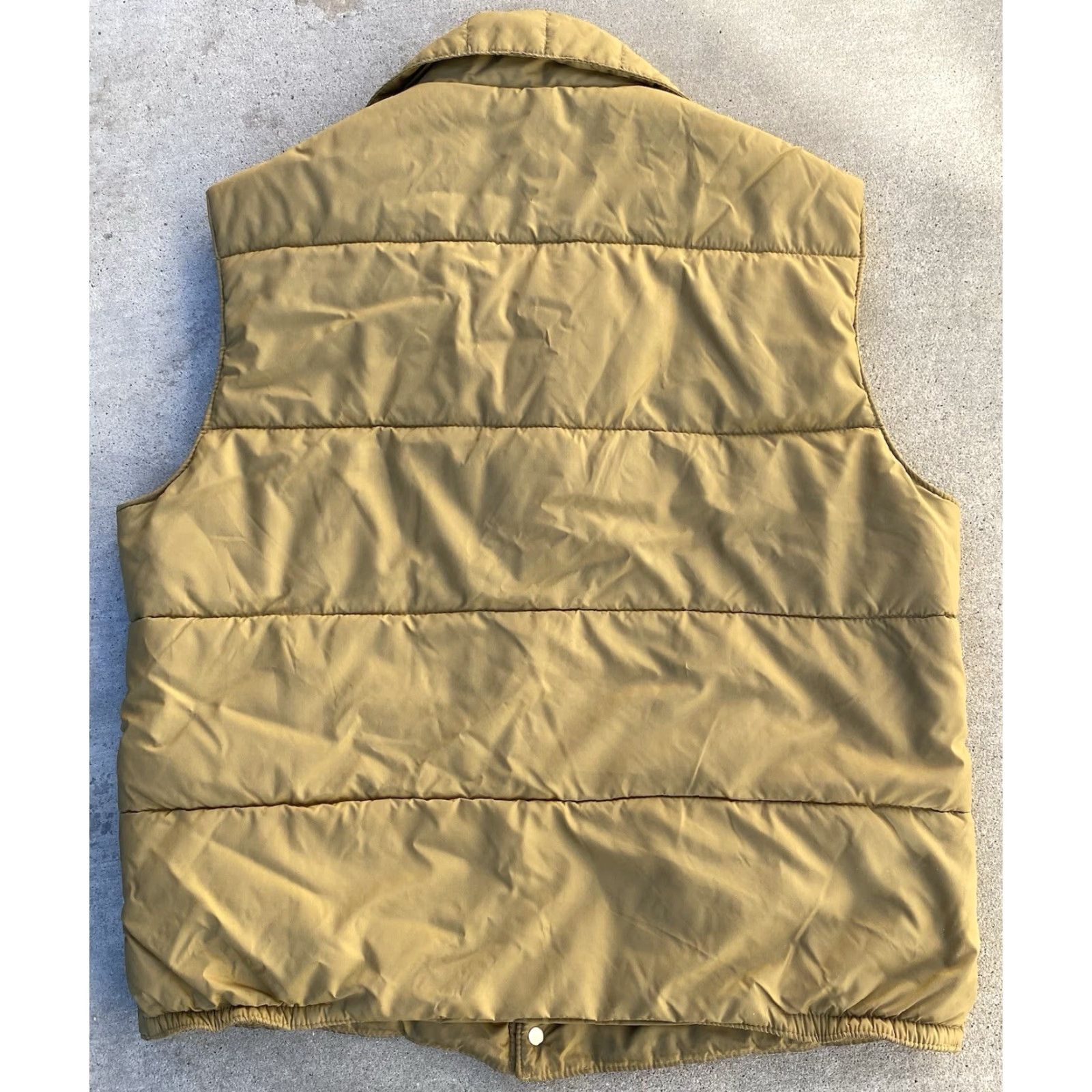 Sears VINTAGE Sears Best Puffer Vest Outdoor Quilted Workwear Beige L Mens 70s Reg Size US L / EU 52-54 / 3 - 4 Thumbnail