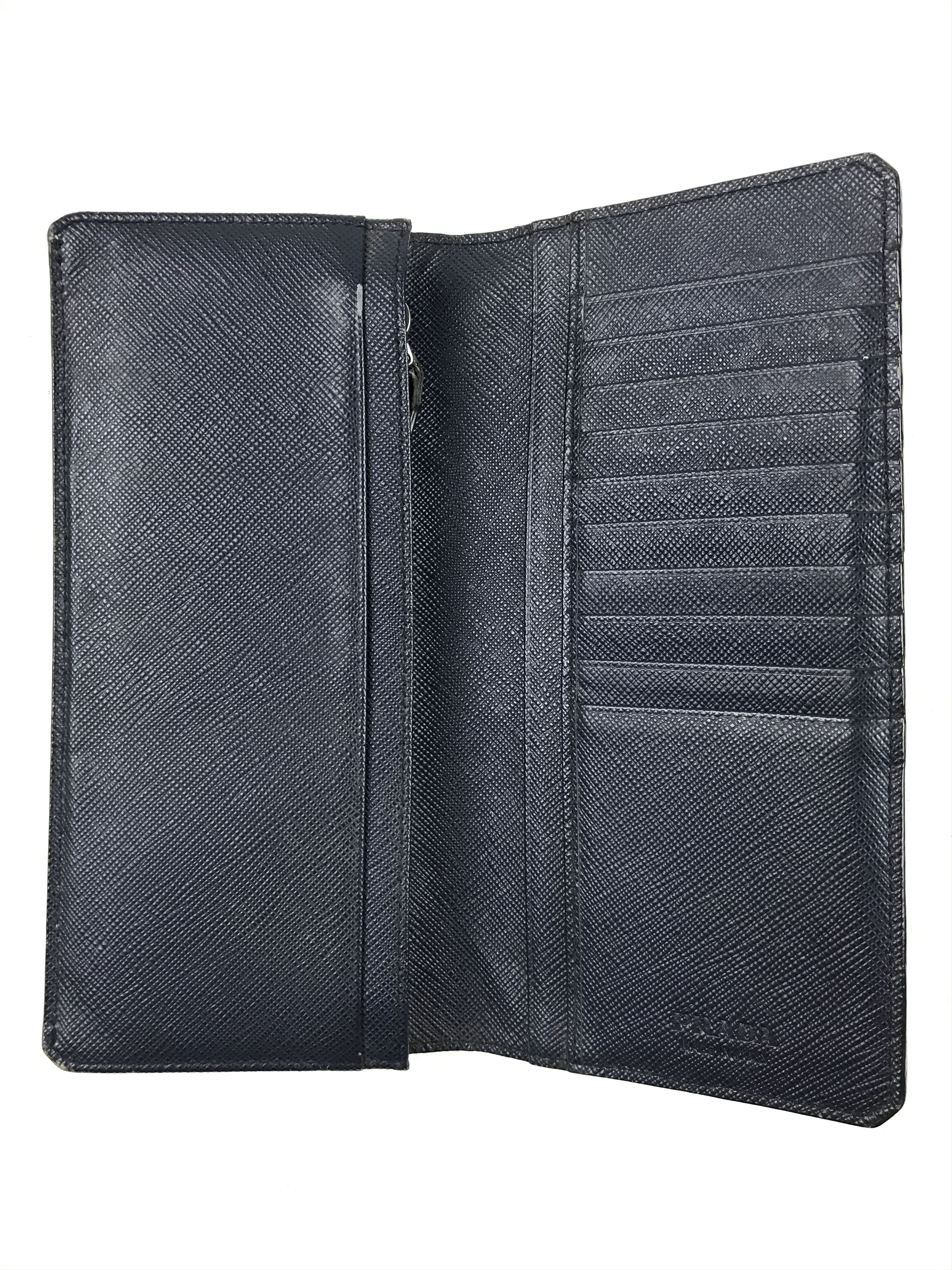 Prada × Vintage Vintage Prada Saffiano Bifold Long Wallet Size ONE SIZE - 9 Thumbnail