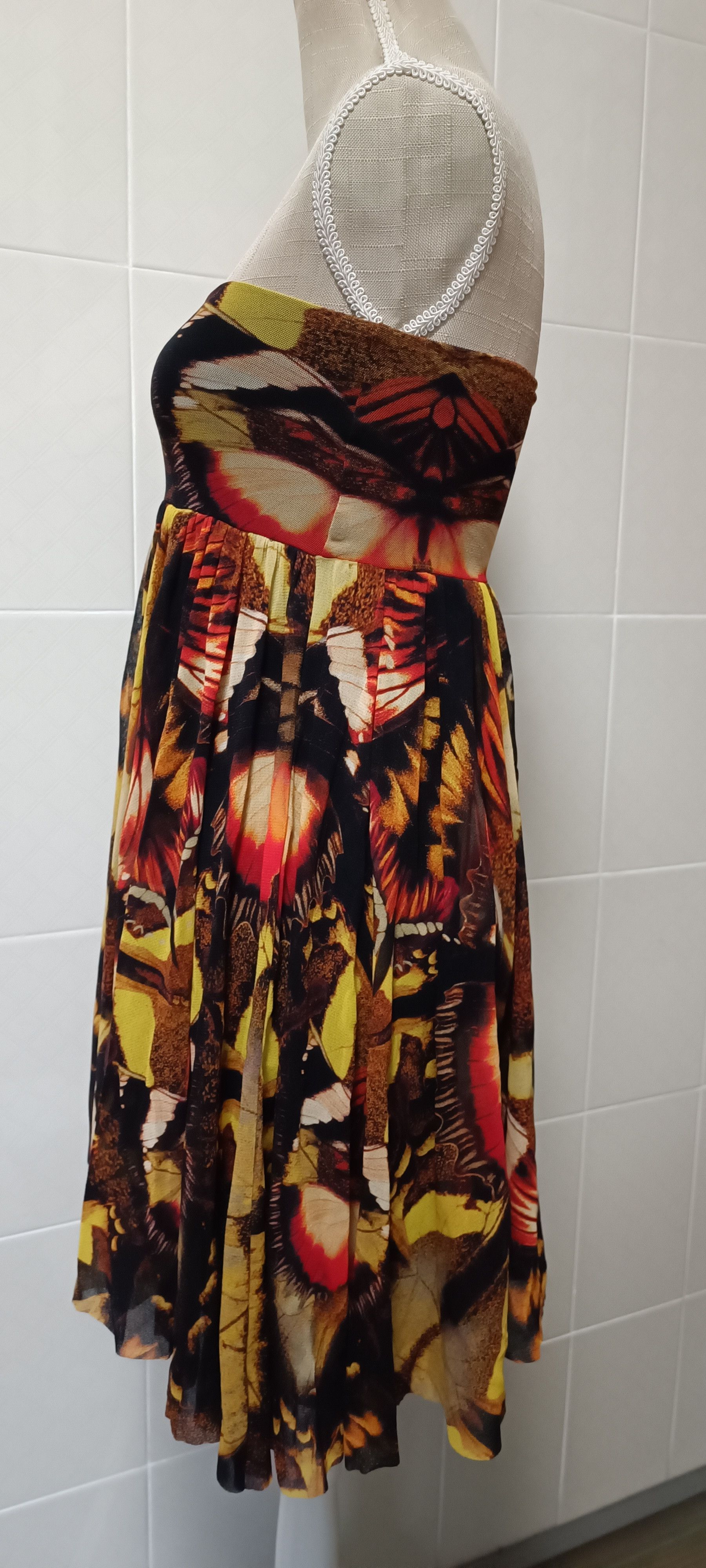 Jean Paul Gaultier 2000's - Butterflies MIDI dress Size S / US 4 / IT 40 - 11 Thumbnail
