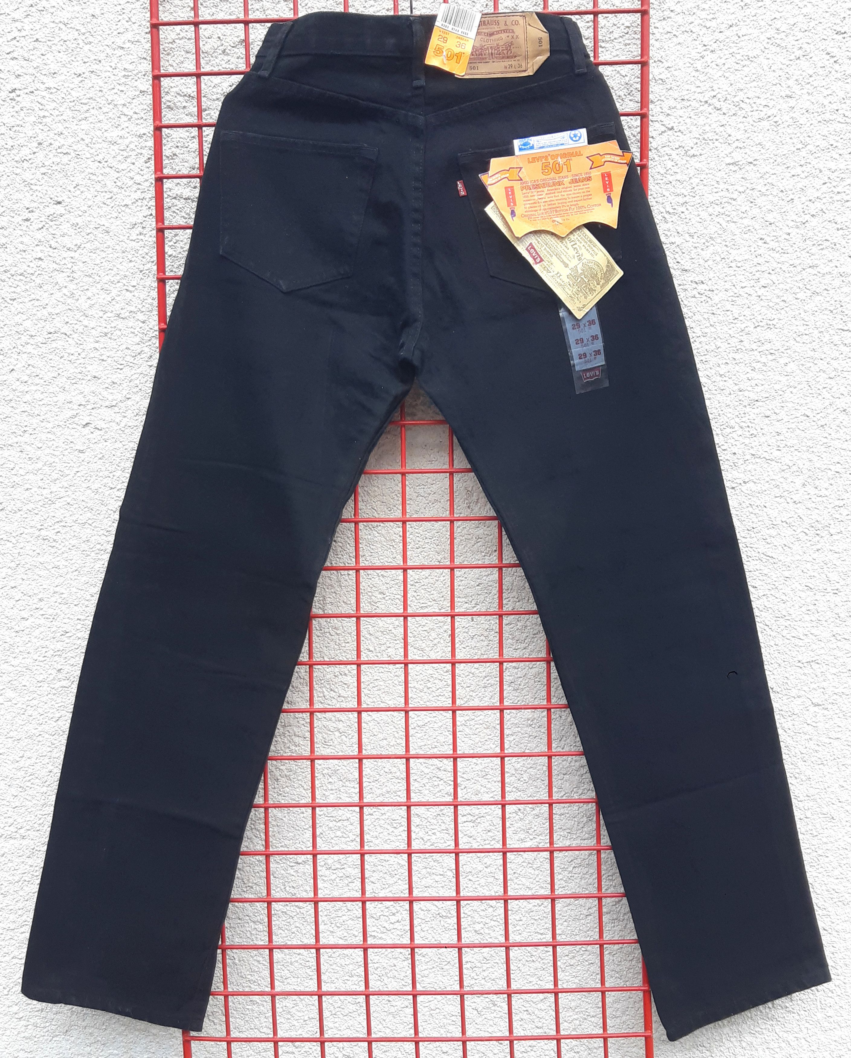Levi's Vintage 90s LEVIS 501 Original Fit USA size W29/L36 NWT Size 29" - 2 Thumbnail