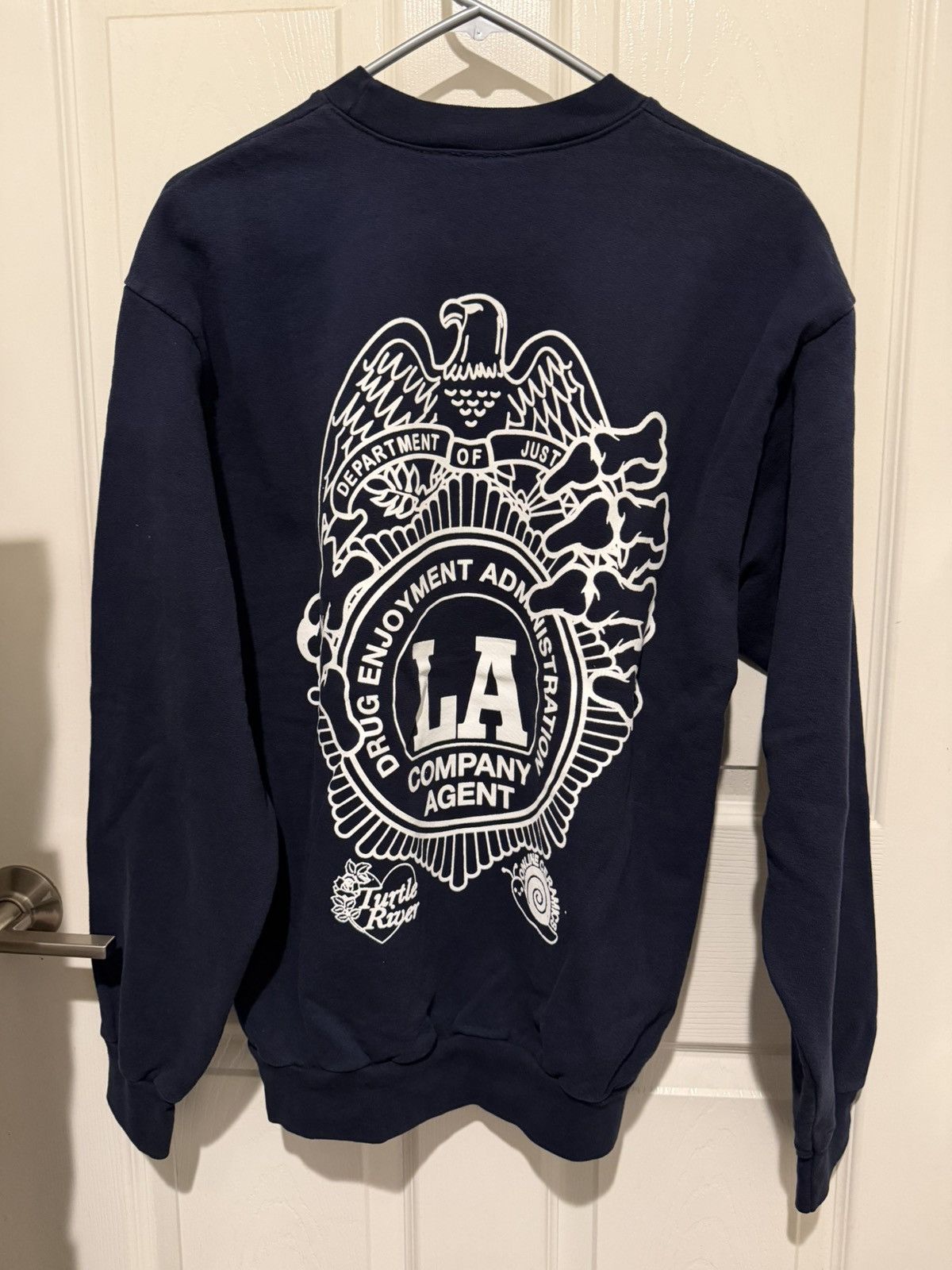 Online Ceramics Navy Online Ceramics “Dosers Division” Sweatshirt Size US M / EU 48-50 / 2 - 3 Thumbnail