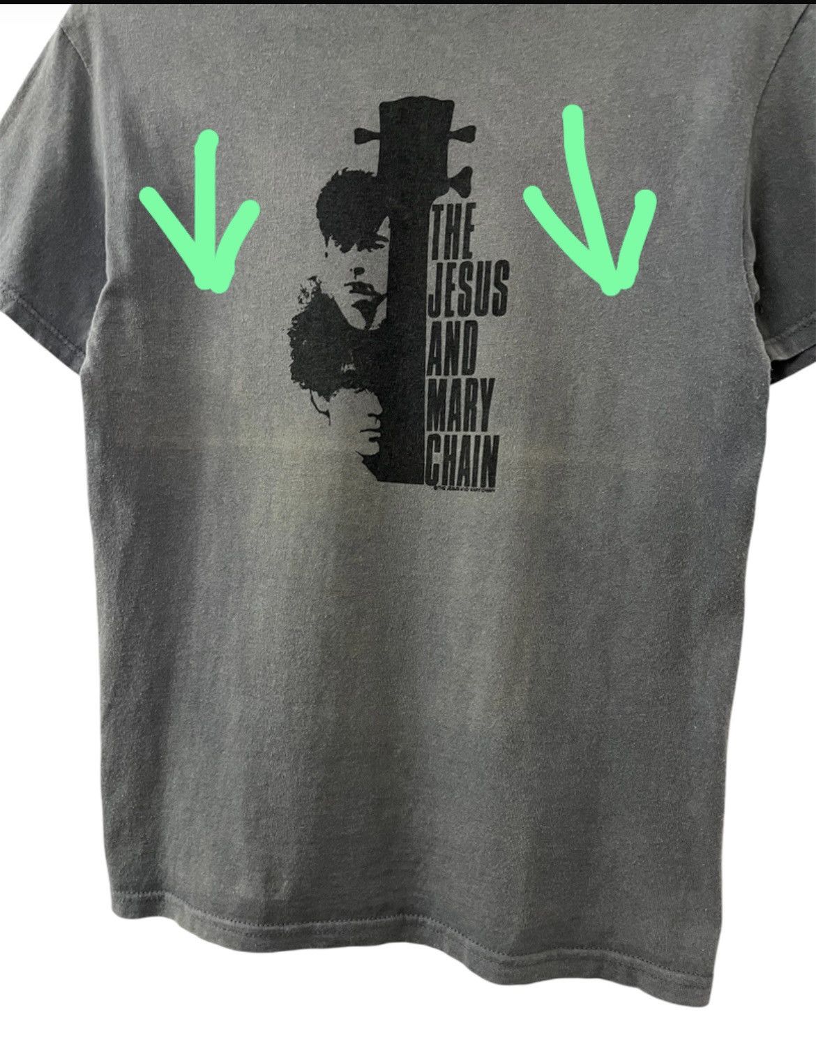 Band Tees VINTAGE 00s THE JESUS AND MARY CHAIN INDIE NOISE ROCK TSHIRT Size US S / EU 44-46 / 1 - 9 Thumbnail