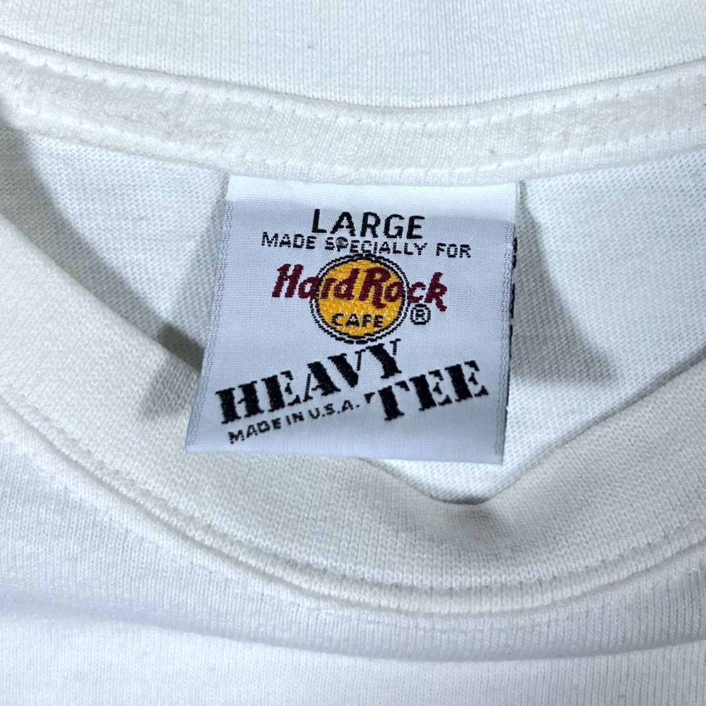 Hard Rock Cafe VINTAGE Hard Rock Cafe Niagara Falls Souvenir Graphic White T-Shirt Large XL Mens Shirt, Graphic Print, 90s Size US L / EU 52-54 / 3 - 6 Thumbnail