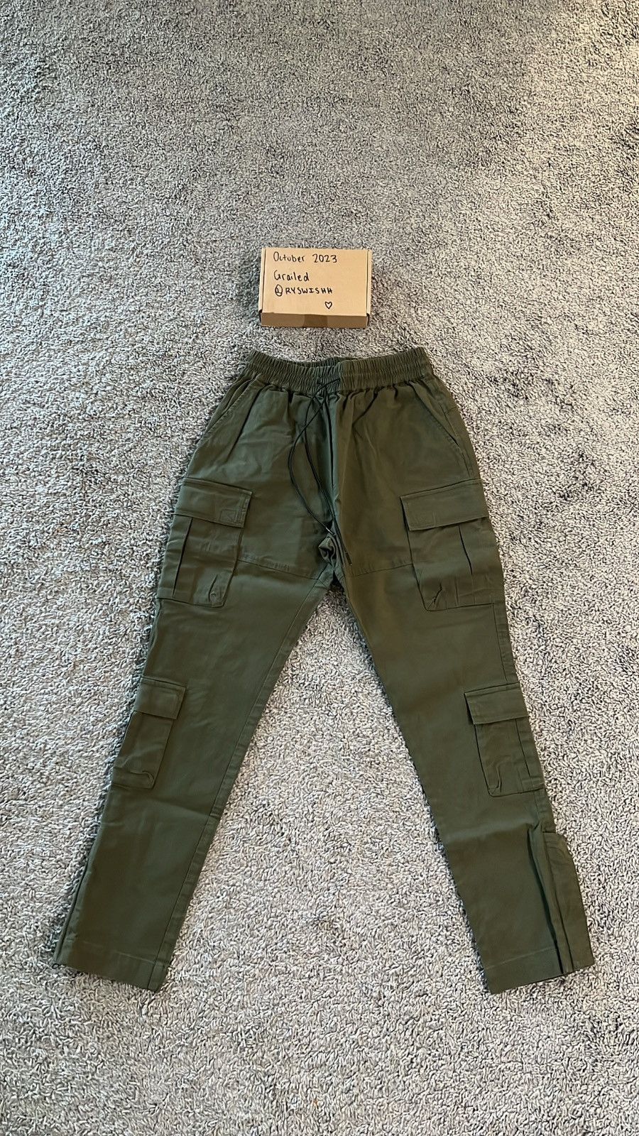 Richie Le Collection Richie Le Cargo Pants Size US 30 / EU 46 - 1 Thumbnail