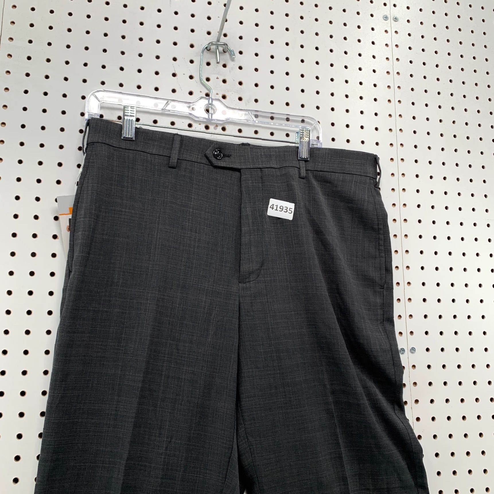Savane Vintage Savane Dress Pants Men's Size 33x32 Formal Clothing Gray Flat Front Mid Rise Straight Leg NWT Size US 33 - 6 Thumbnail