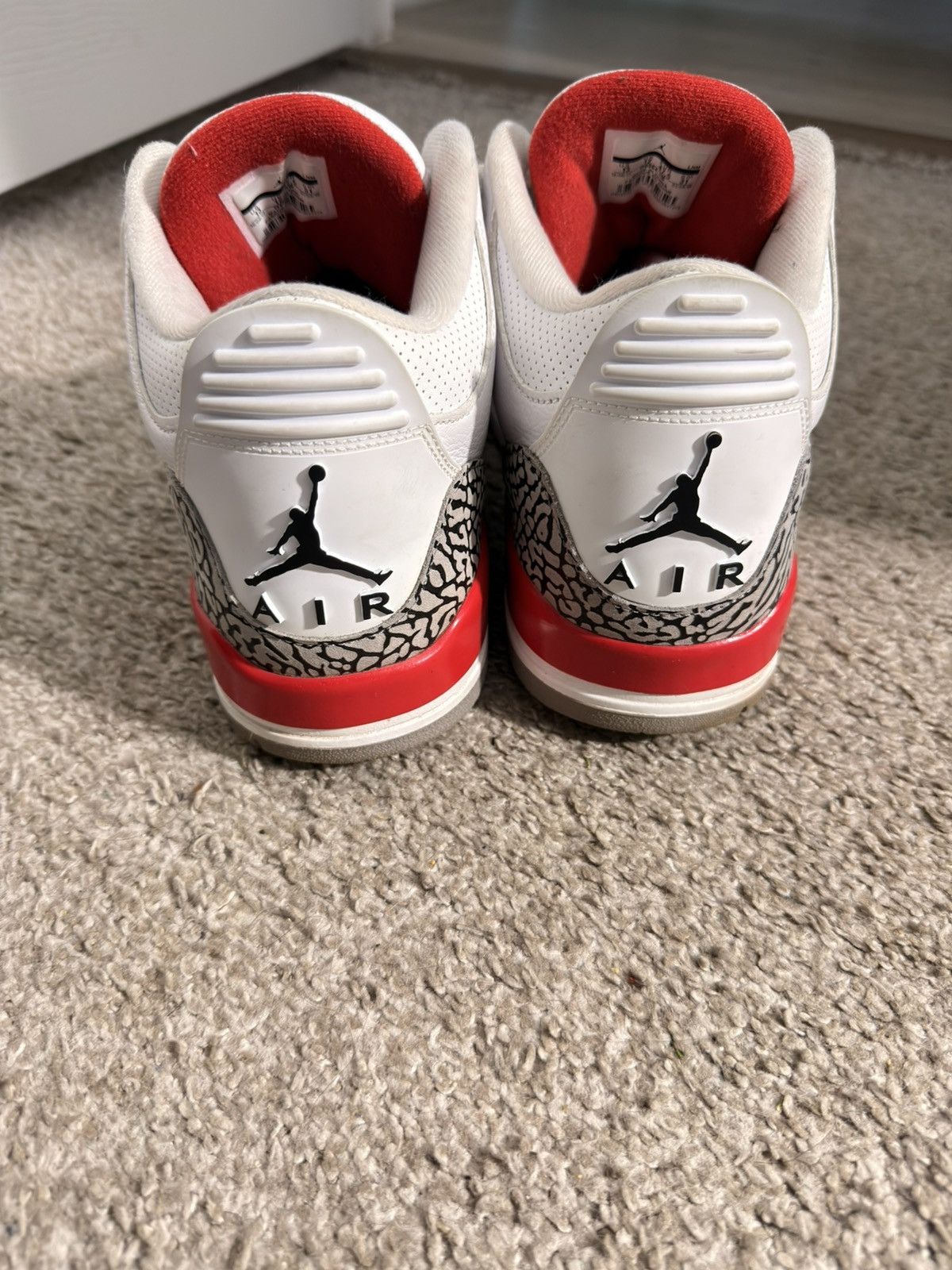 Jordan Brand Air Jordan 3 Retro “Katrina / Hall of Fame” 2018 Size US 13 / EU 46 - 4 Thumbnail