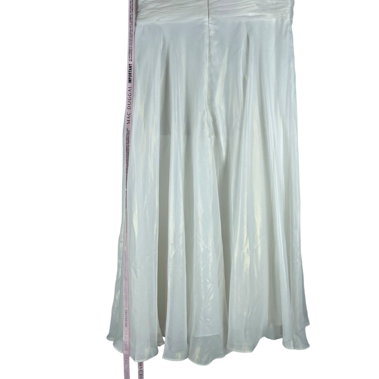 Other Mac Duggal Rosette One Shoulder Tea Length Dress Size 12 Size XL / US 12-14 / IT 48-50 - 10 Thumbnail