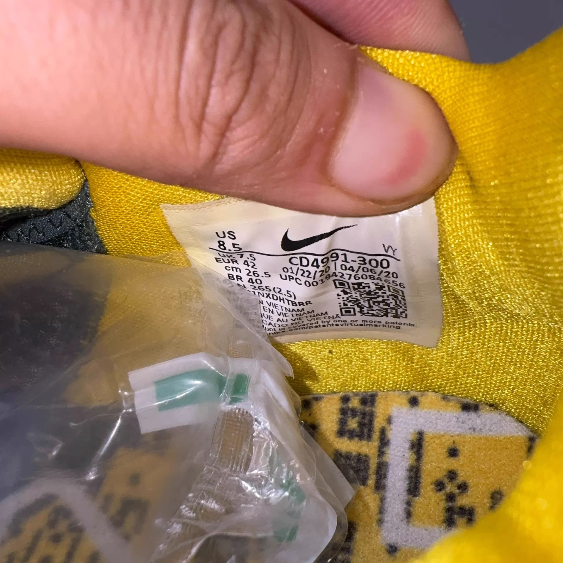Nike Nike Kobe 5 Gray Green Size 42 Size US 8.5 / EU 41-42 - 7 Thumbnail