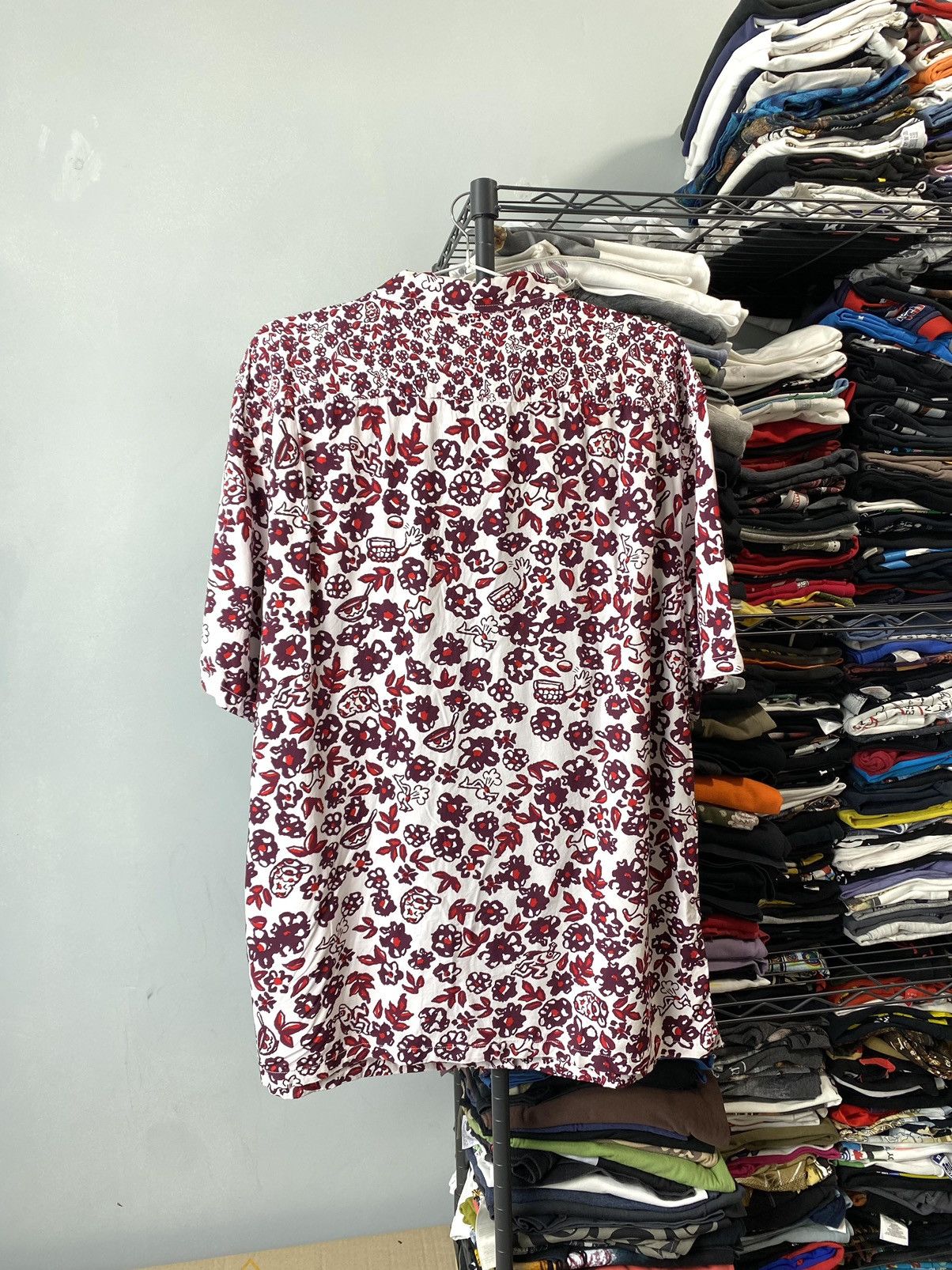 Vans Vans Abstract Art Viscose Shirt LSD Weed Psychedelic Size US XL / EU 56 / 4 - 11 Thumbnail