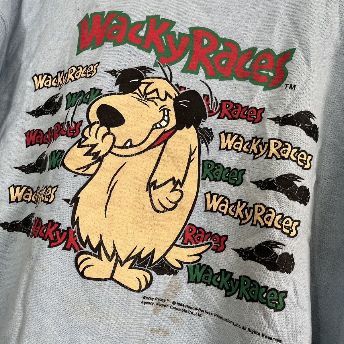 Cartoon Network × Vintage Hanna Barbera 1994 Wacky Races Cartoon Network Sweater Size US M / EU 48-50 / 2 - 10 Thumbnail