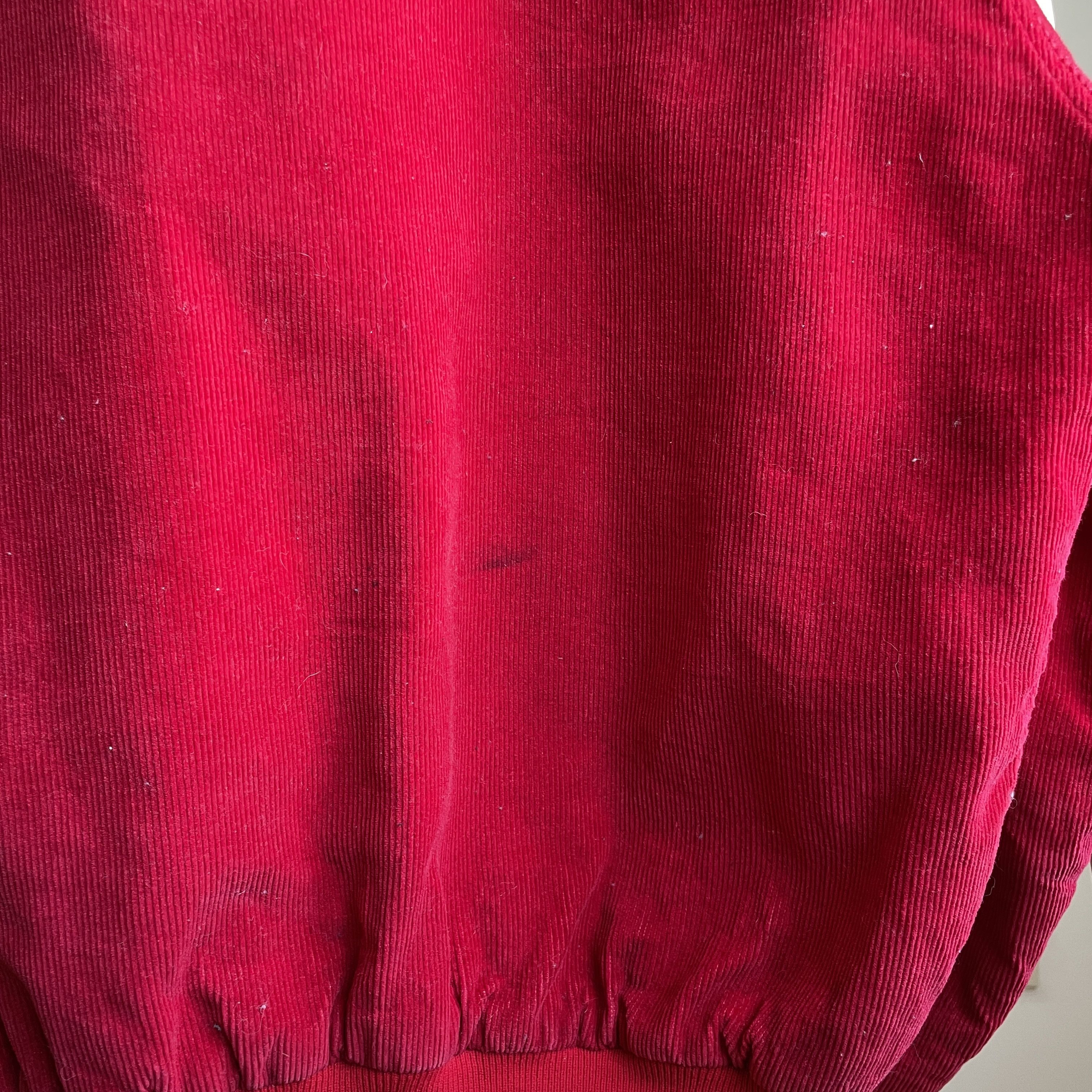 Vintage Maple Athletic Sportswear VTG 70s Nebraska Corduroy Jacket Size US XL / EU 56 / 4 - 6 Thumbnail