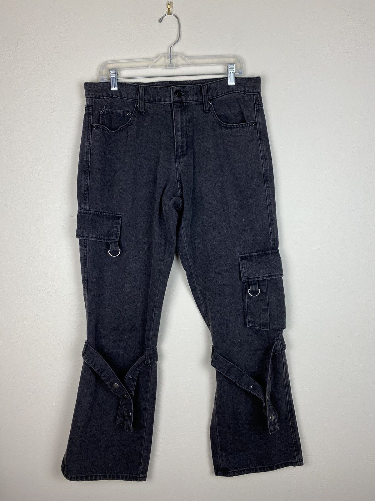 Japanese Brand × Vintage Vintage Hot Topic Bondage Raver Pants Rare Goth y2k Size US 32 / EU 48 - 1 Thumbnail