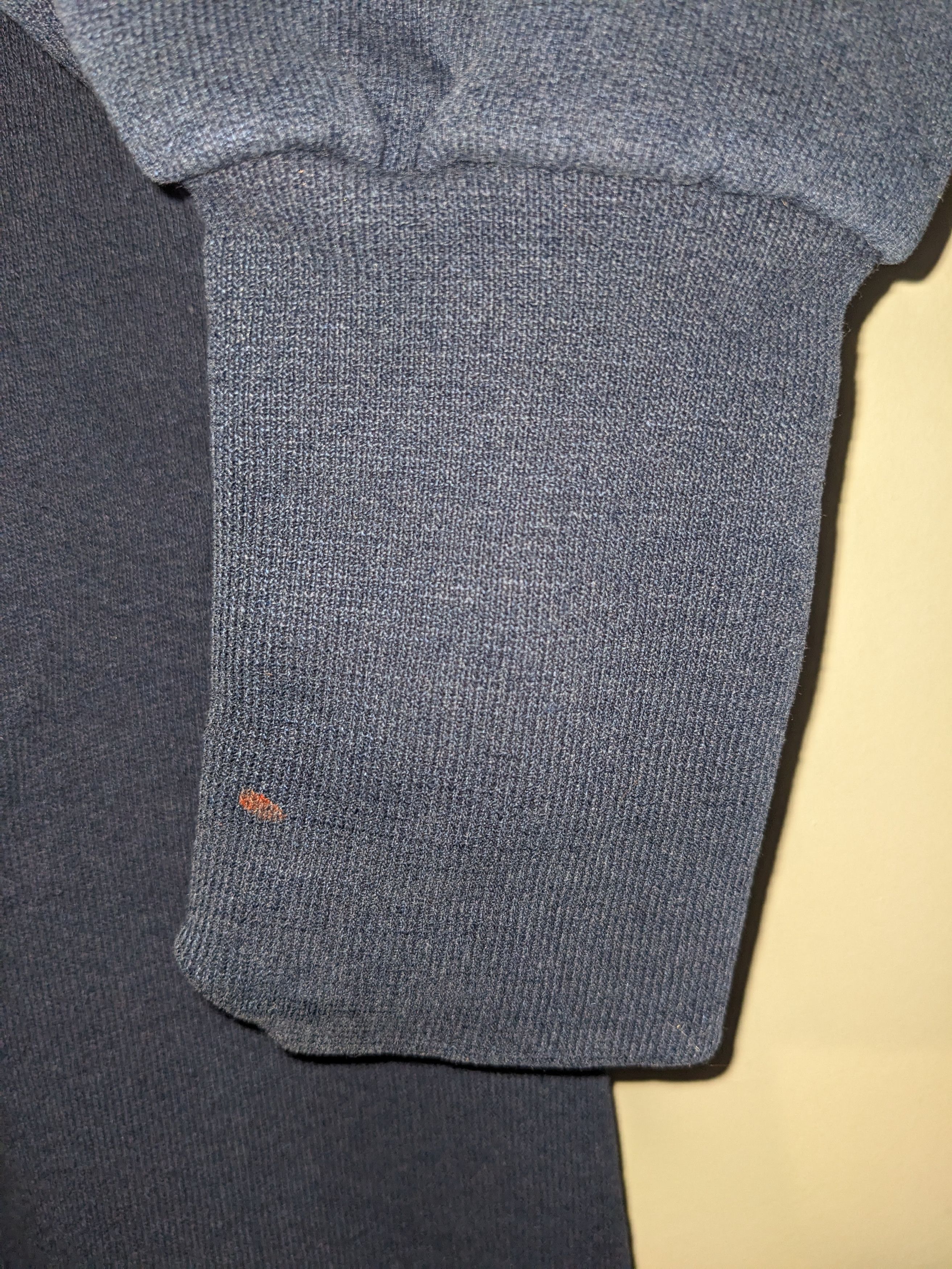 Designer × Vintage Vintage 90s Hand Cuffs Essential Blue Youth Medium Hoodie Size US M / EU 48-50 / 2 - 8 Thumbnail