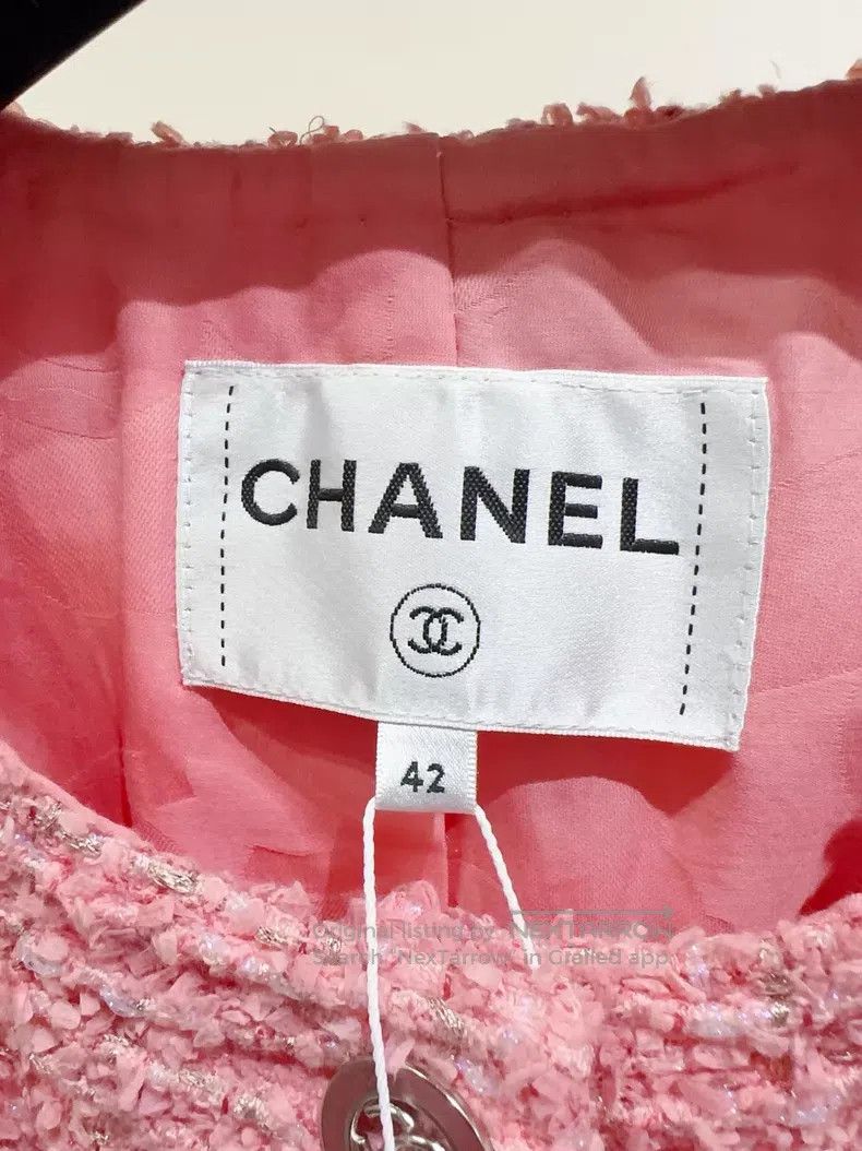 Chanel Chanel 20P four-pocket fine-flash coat Size M / US 6-8 / IT 42-44 - 4 Thumbnail