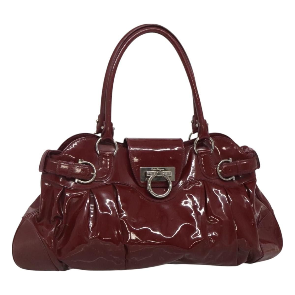 Salvatore Ferragamo Salvatore Ferragamo Marisa Satchel Patent leather Size ONE SIZE - 1 Thumbnail