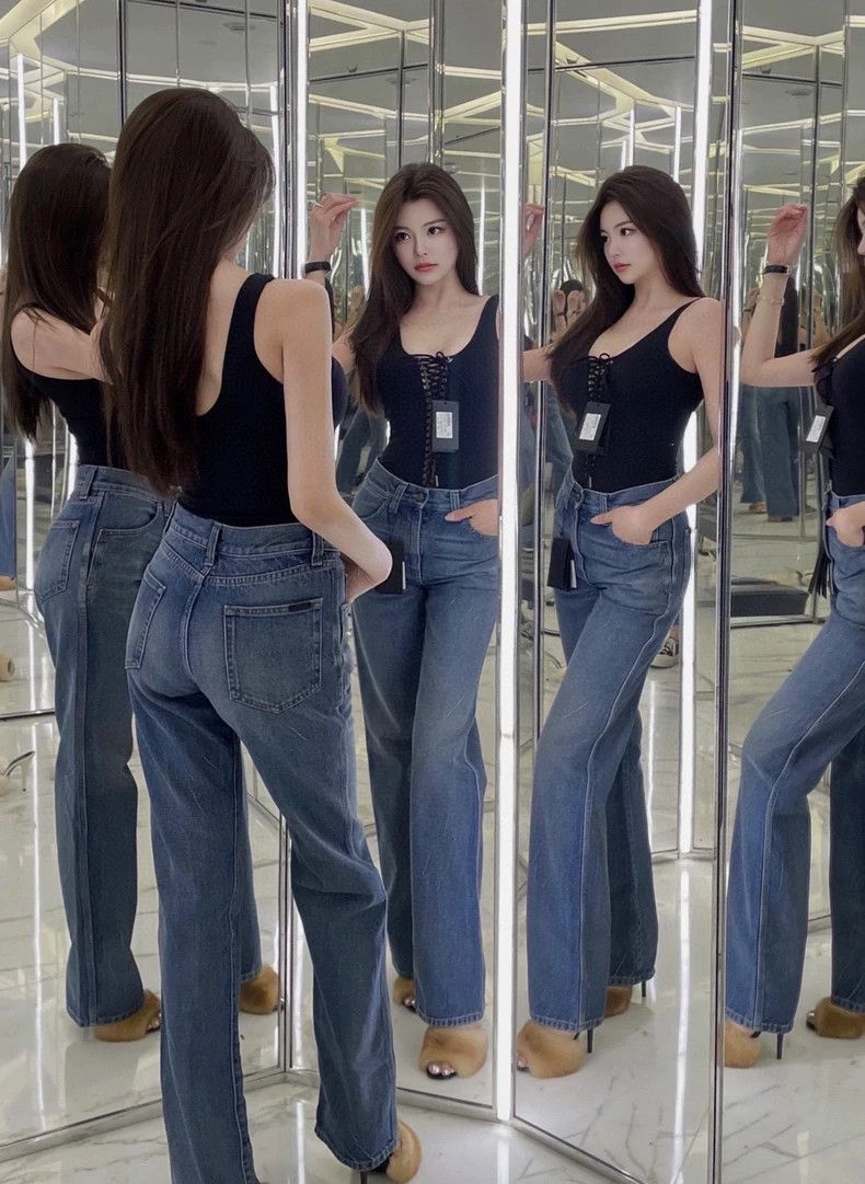 Saint Laurent Paris Saint Laurent Paris Blue Jeans Size US 30 / EU 46 - 7 Thumbnail