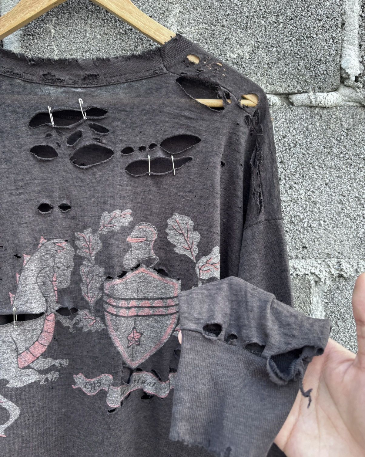 Vintage Thrashed Distressed Madrigal 1996 Shirt Faded ERD Grunge 96 Size US XL / EU 56 / 4 - 20 Thumbnail