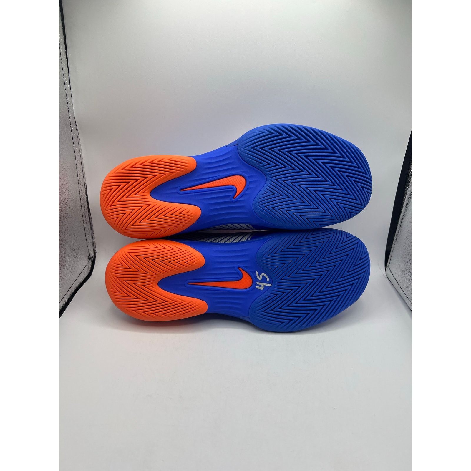 Nike Nike Vapor 12 Hypersmash Racer Blue Orange Tennis Shoes Size US 7.5 / EU 40-41 - 5 Thumbnail