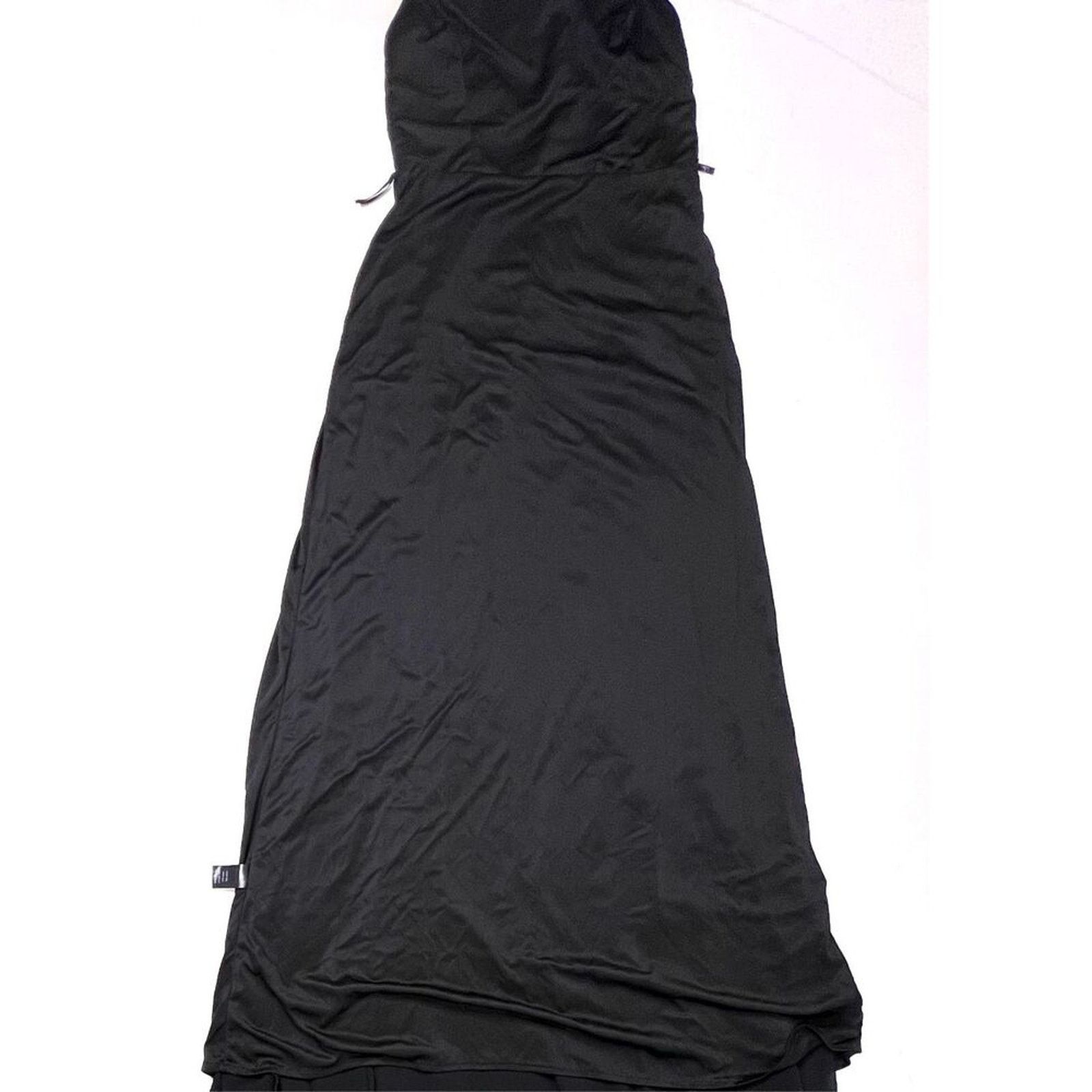 Other Lulu's Black Back Chiffon A-line Long Maxi Dress SMALL Gala Size S / US 4 / IT 40 - 9 Thumbnail