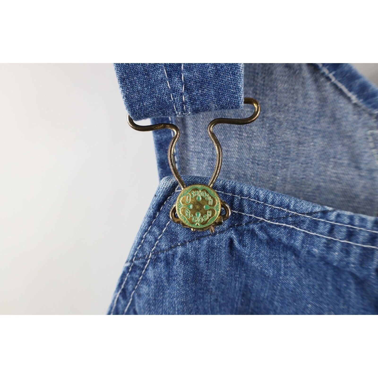 Oshkosh × Vintage Vintage 50s OshKosh B'Gosh Union Made Sanforized Overalls Size US 38 / EU 54 - 11 Thumbnail