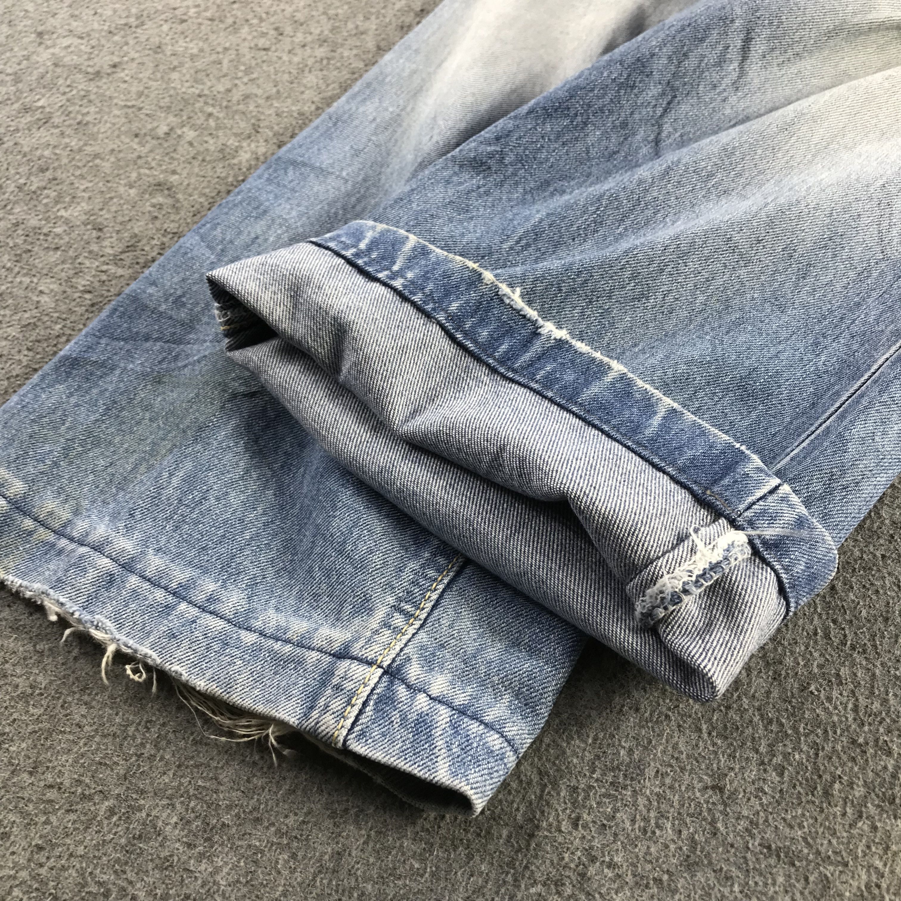 Japanese Brand Vintage Japanese Painters Jeans Distress Denim Jeans KJ3448 Size US 32 / EU 48 - 7 Thumbnail
