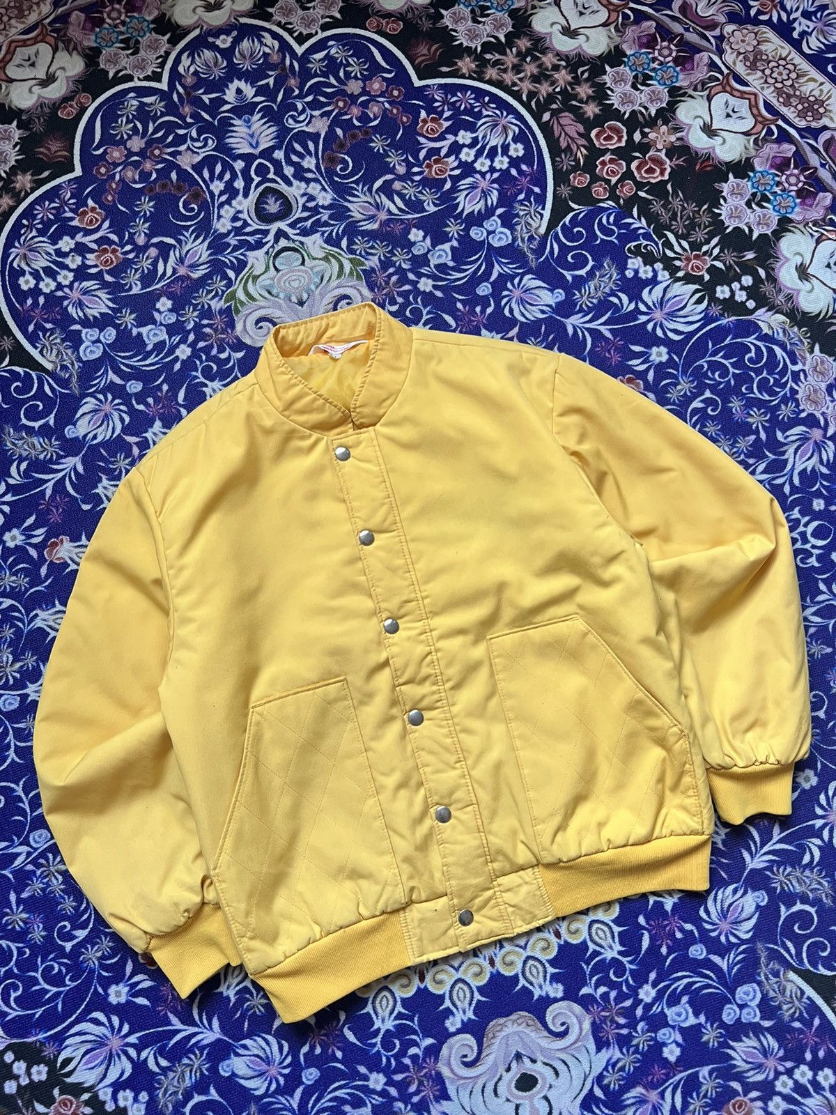 Kodak Yellow Bomber Jacket Kodak Colour Film Vintage 90s Size US M / EU 48-50 / 2 - 3 Thumbnail