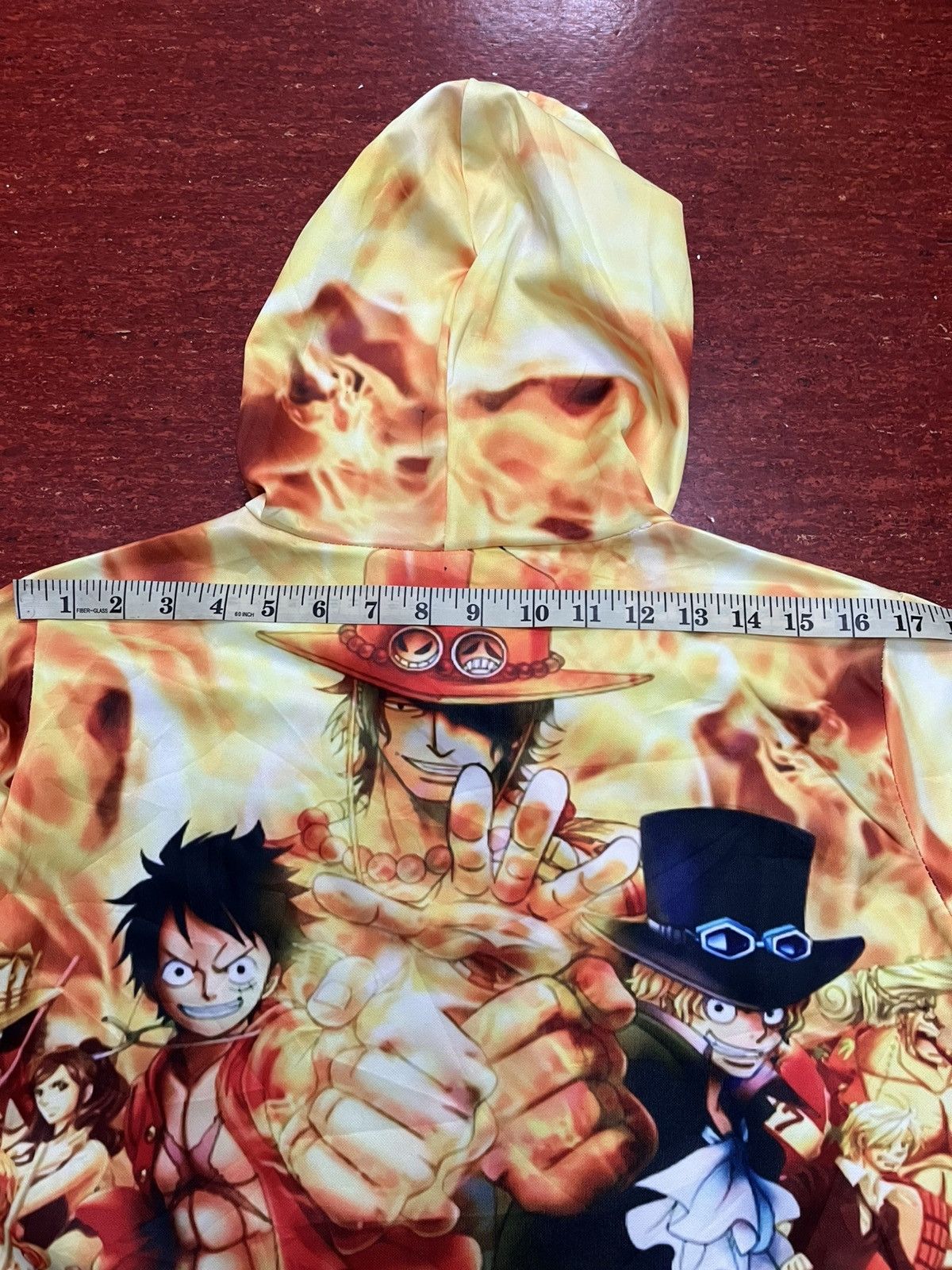 Anime ONE PIECE AOP PULLOVER HODDIE x ANIME JAPAN Size US M / EU 48-50 / 2 - 9 Thumbnail