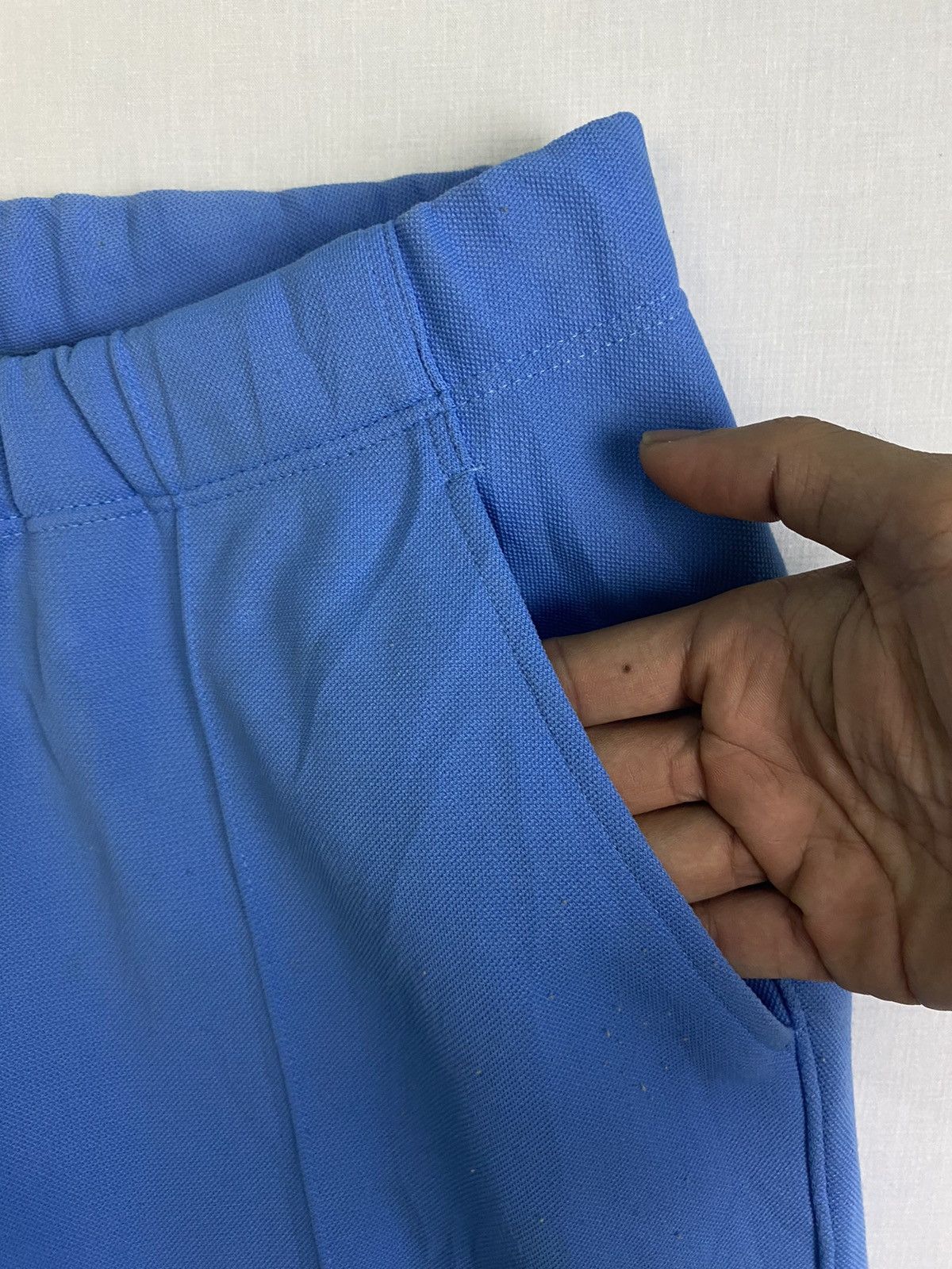 Vintage Vintage Nike 90’s Swoosh Track Pants M Japan Blue Size US 32 / EU 48 - 6 Thumbnail