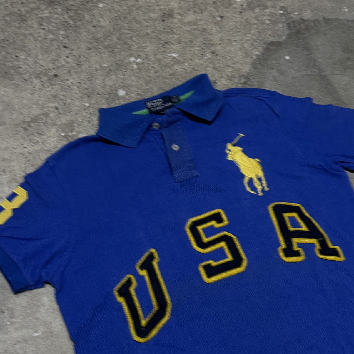 Polo Ralph Lauren × Ralph Lauren Vintage Polo Ralph Lauren y2k embroidered usa big logo Size US XL / EU 56 / 4 - 3 Thumbnail