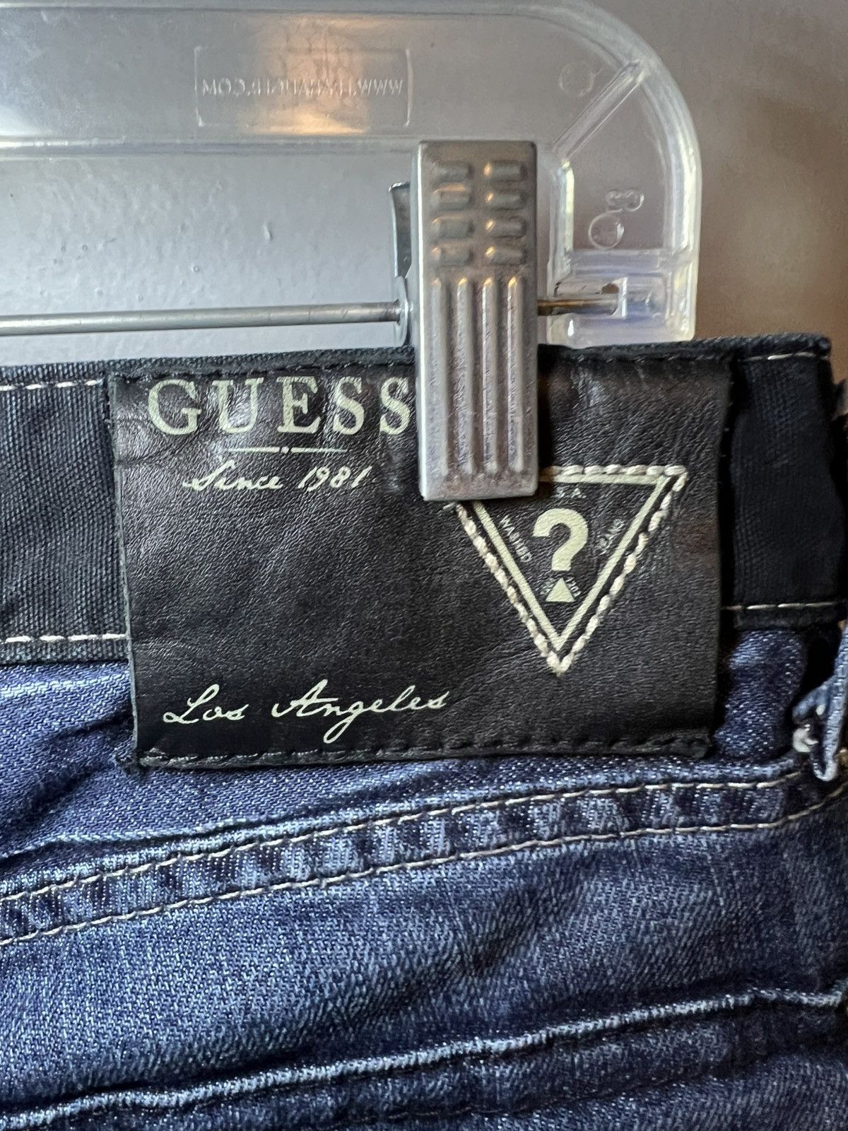 Guess Vintage Guess USA Falcon bootcut studded pocket hybrid jeans Size US 33 - 6 Thumbnail