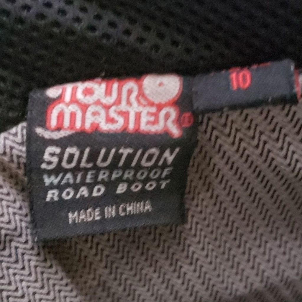 Tour Master TourMaster Solution WP Air Men's Road Boots Size US 10 / EU 43 - 5 Thumbnail