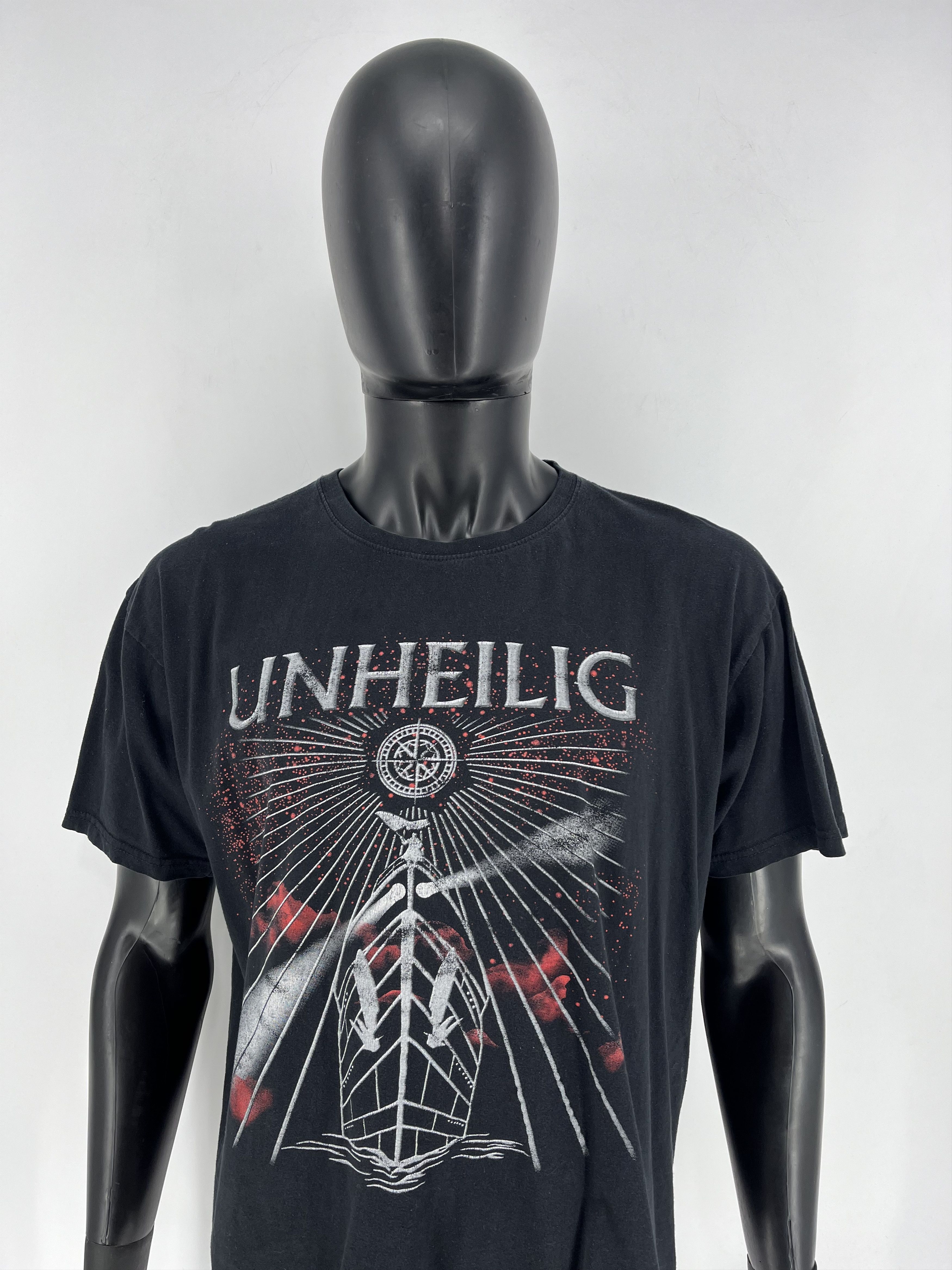 Band Tees × Vintage Unheilig rock band tees T-shirt vintage black size XL Size US XL / EU 56 / 4 - 1 Thumbnail