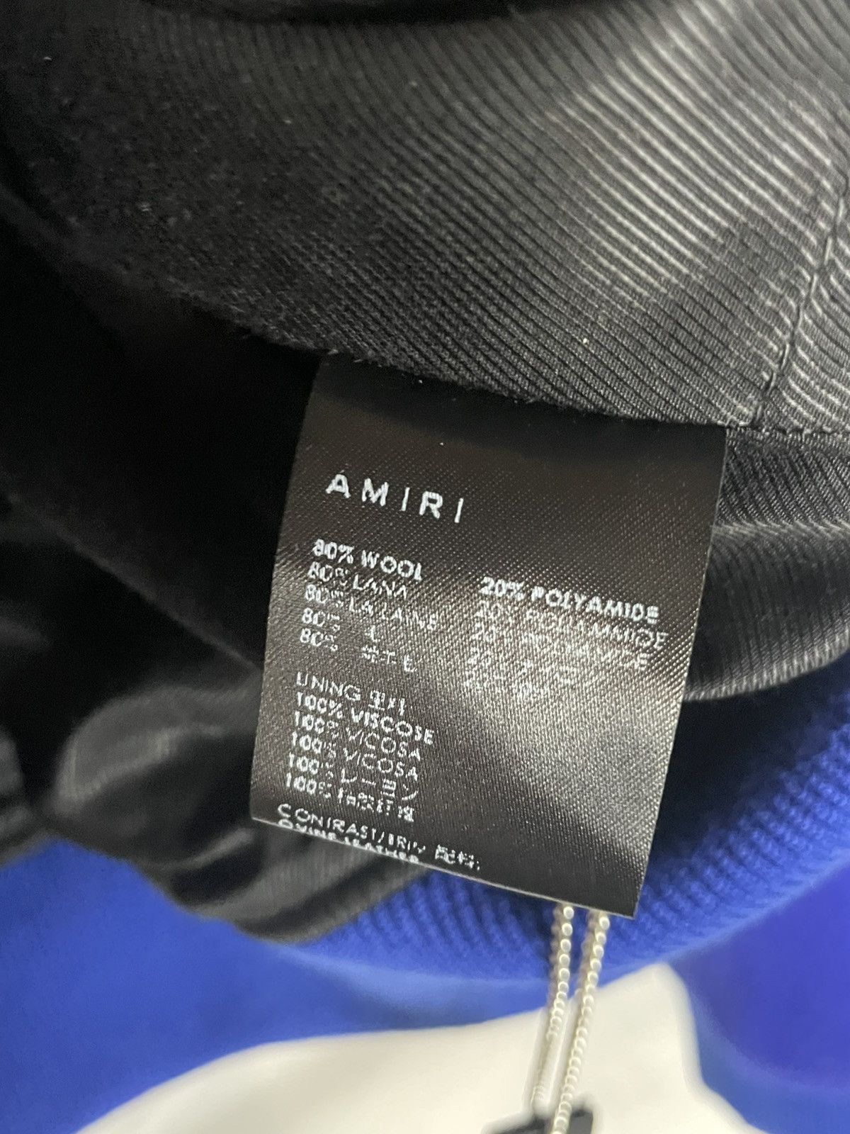 Amiri Amiri Logo Blue Western Varsity Jacket Button Up Brand New Size US M / EU 48-50 / 2 - 9 Thumbnail