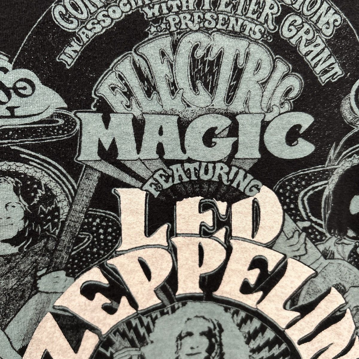 Anvil Led Zeppelin 2011 Concert Style Graphic Tee Sz Sm - “Jolene” Size S / US 4 / IT 40 - 9 Thumbnail
