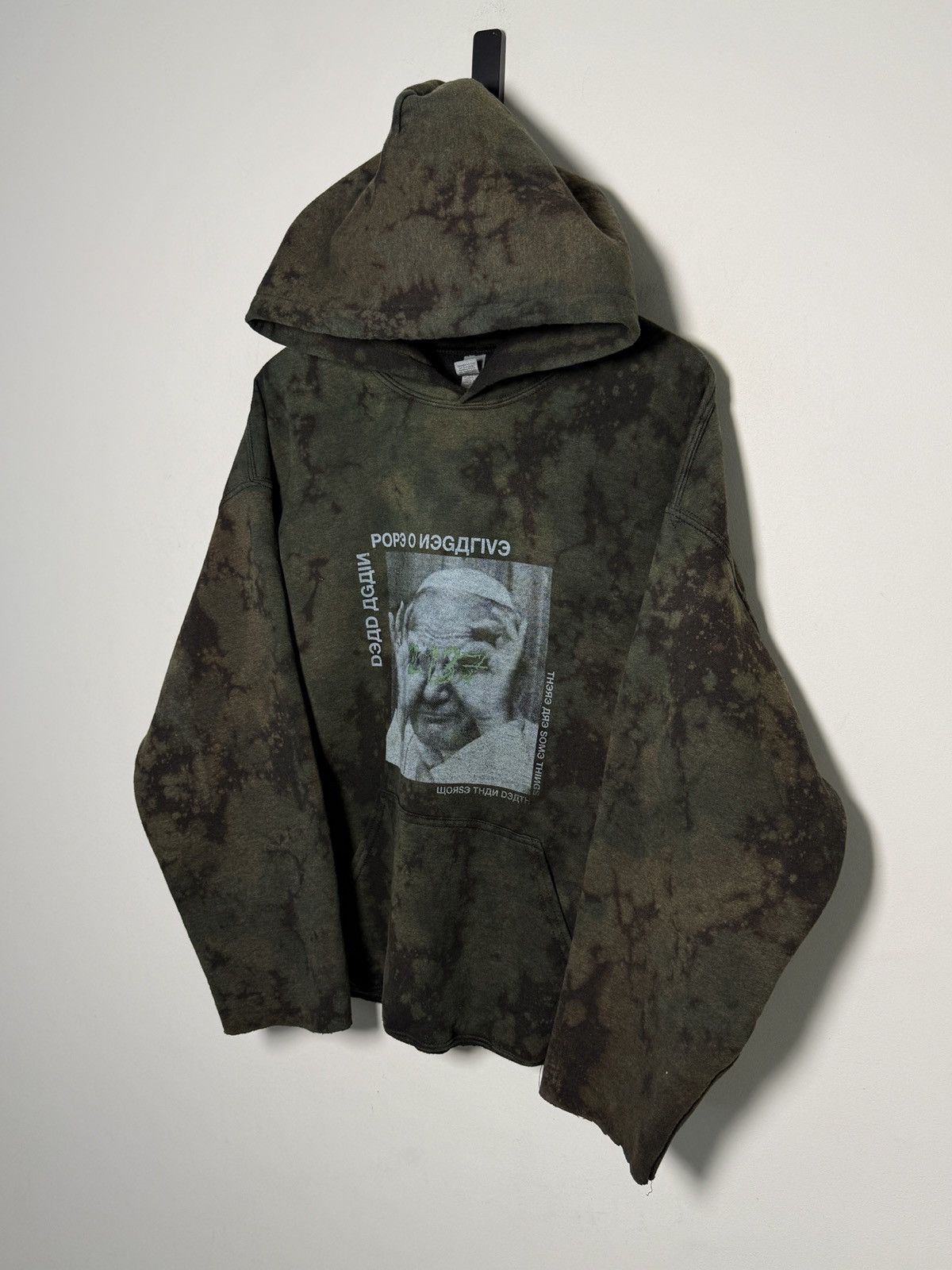 Band Tees Custom Type O Negative “Dead Again” Bleached Hoodie Size US M / EU 48-50 / 2 - 2 Thumbnail