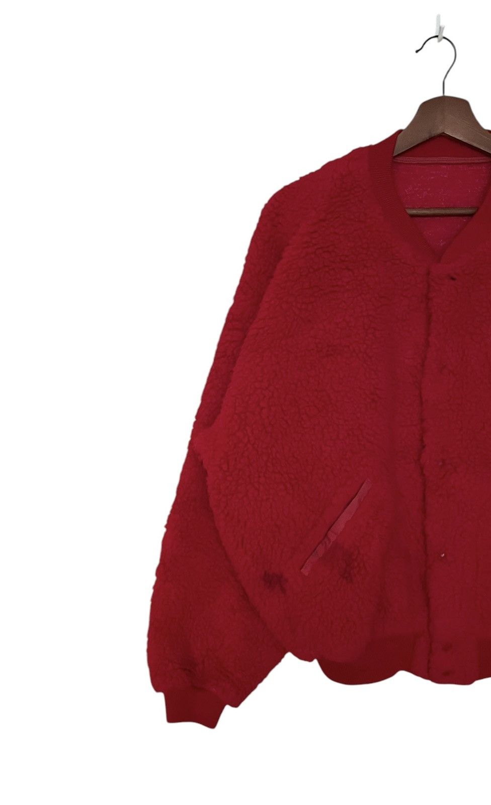 Vintage Vintage Brand Vespa Biaggo Fleece Varsity 1990s Size US M / EU 48-50 / 2 - 5 Thumbnail