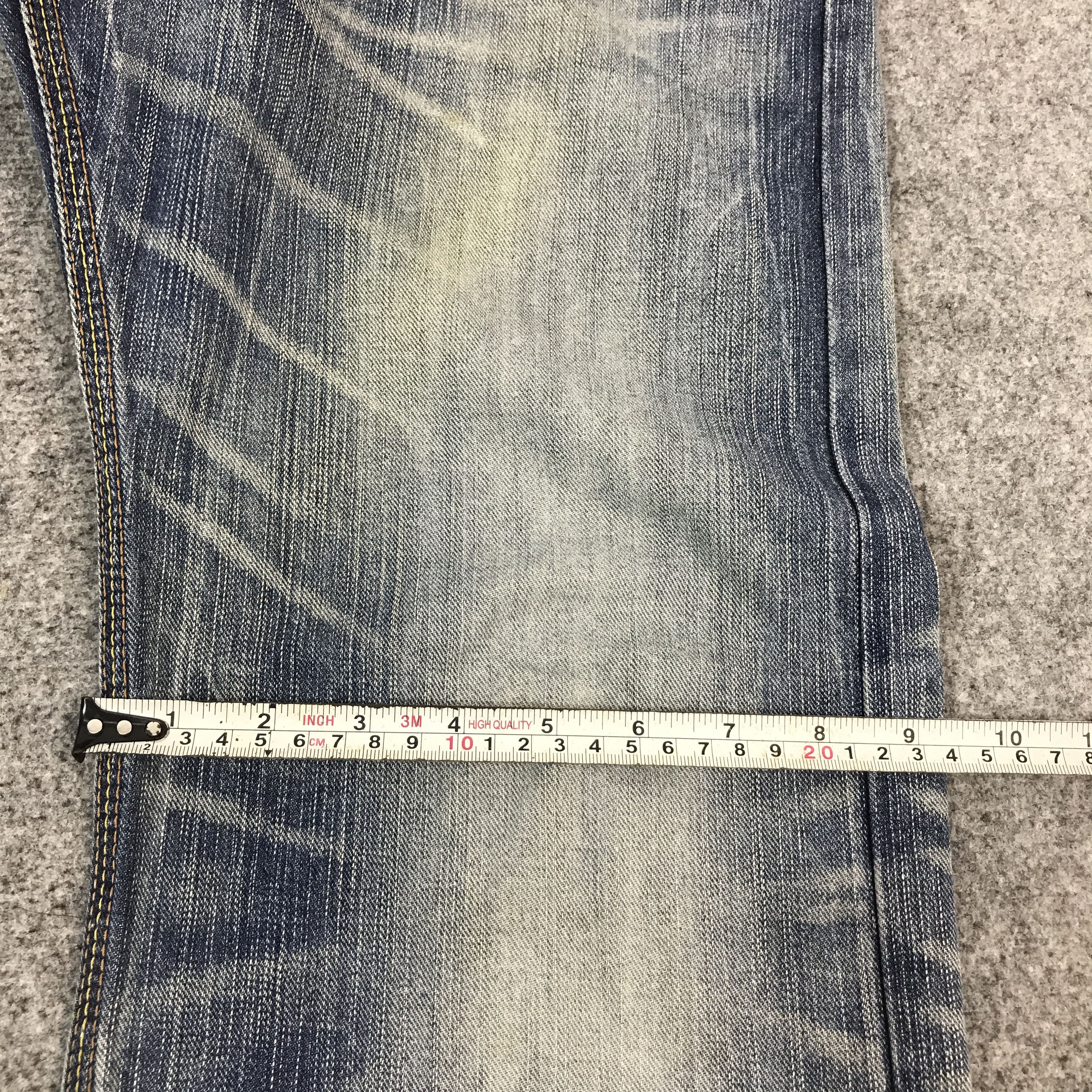 Japanese Brand BAGGY EDWIN JAPAN DOUBLE WAISH STYLE JEANS PANTS Size US 32 / EU 48 - 12 Thumbnail