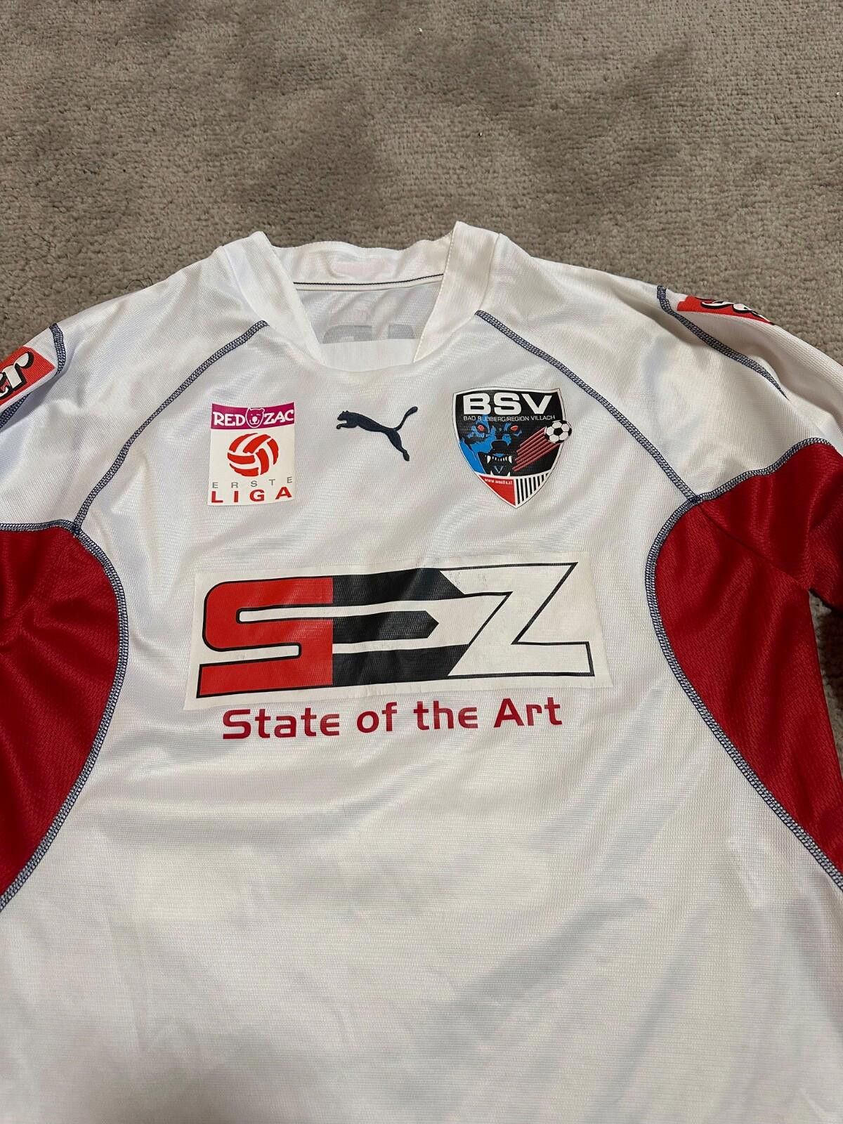 Puma #17 Lambert BSV Bad Bleiberg 2000 L/S Football Shirt Jersey Size ONE SIZE - 4 Thumbnail